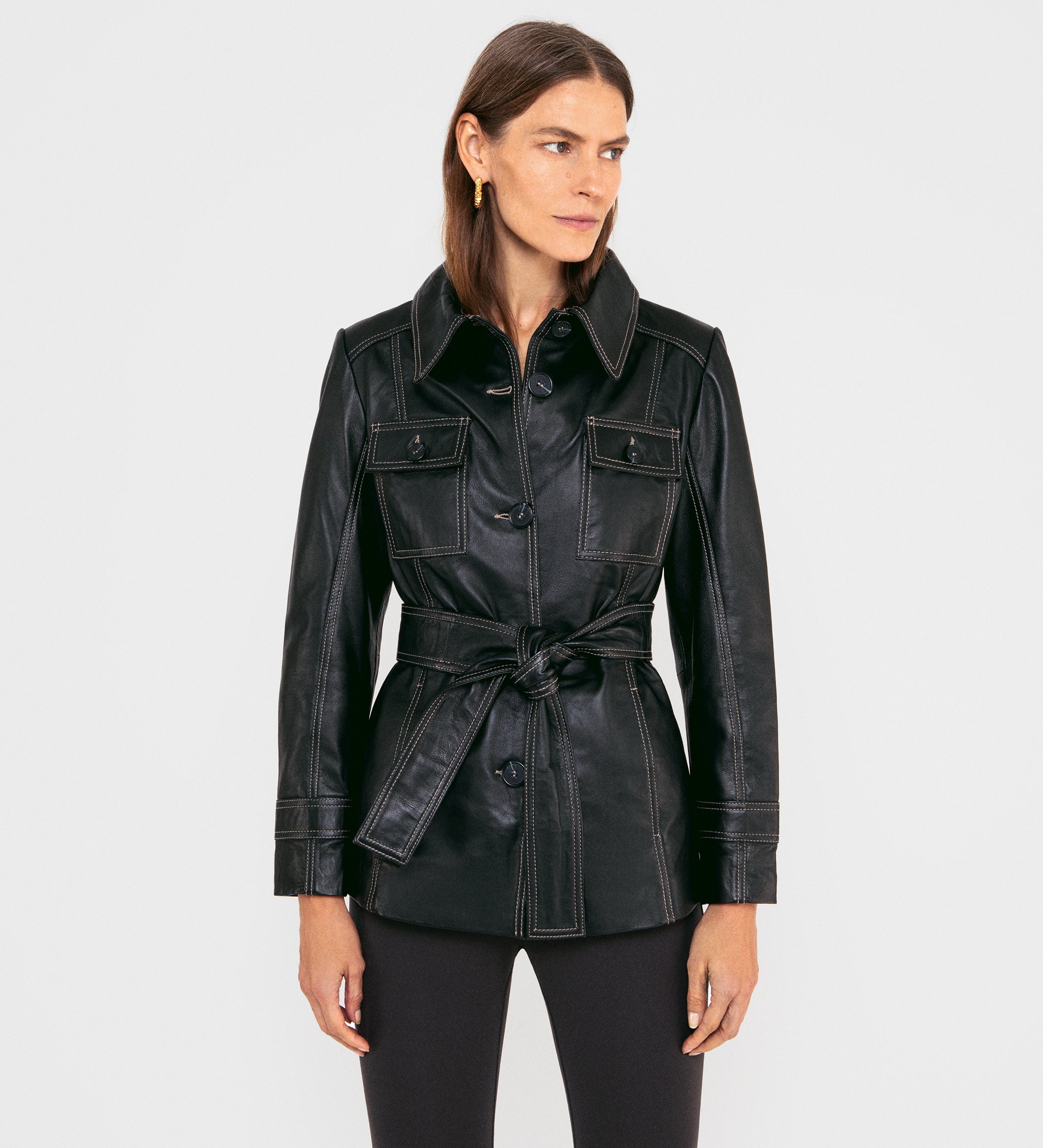 Chaqueta napa sahariana