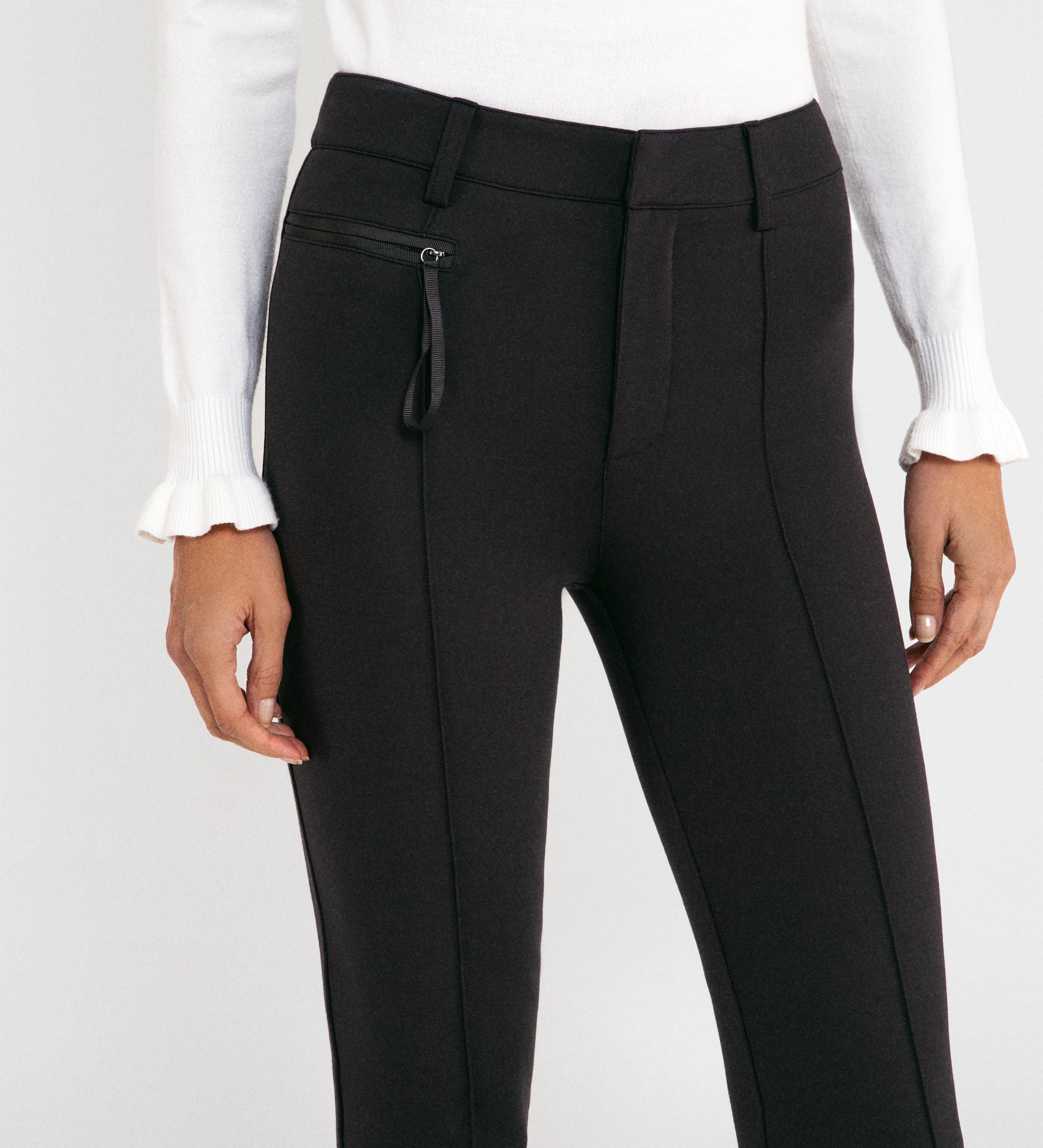 Slim fit stretch trousers