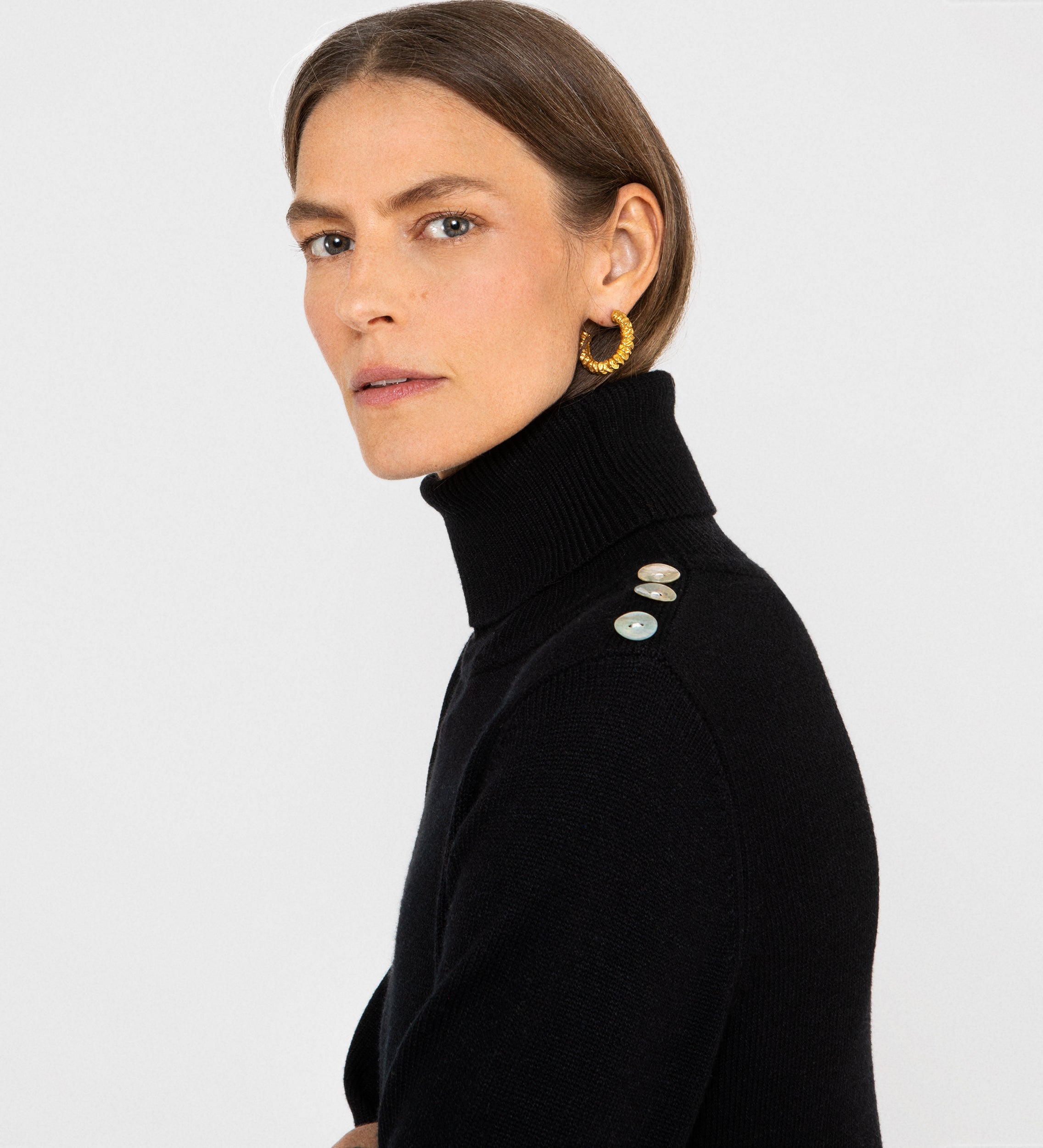 Vestido cuello alto