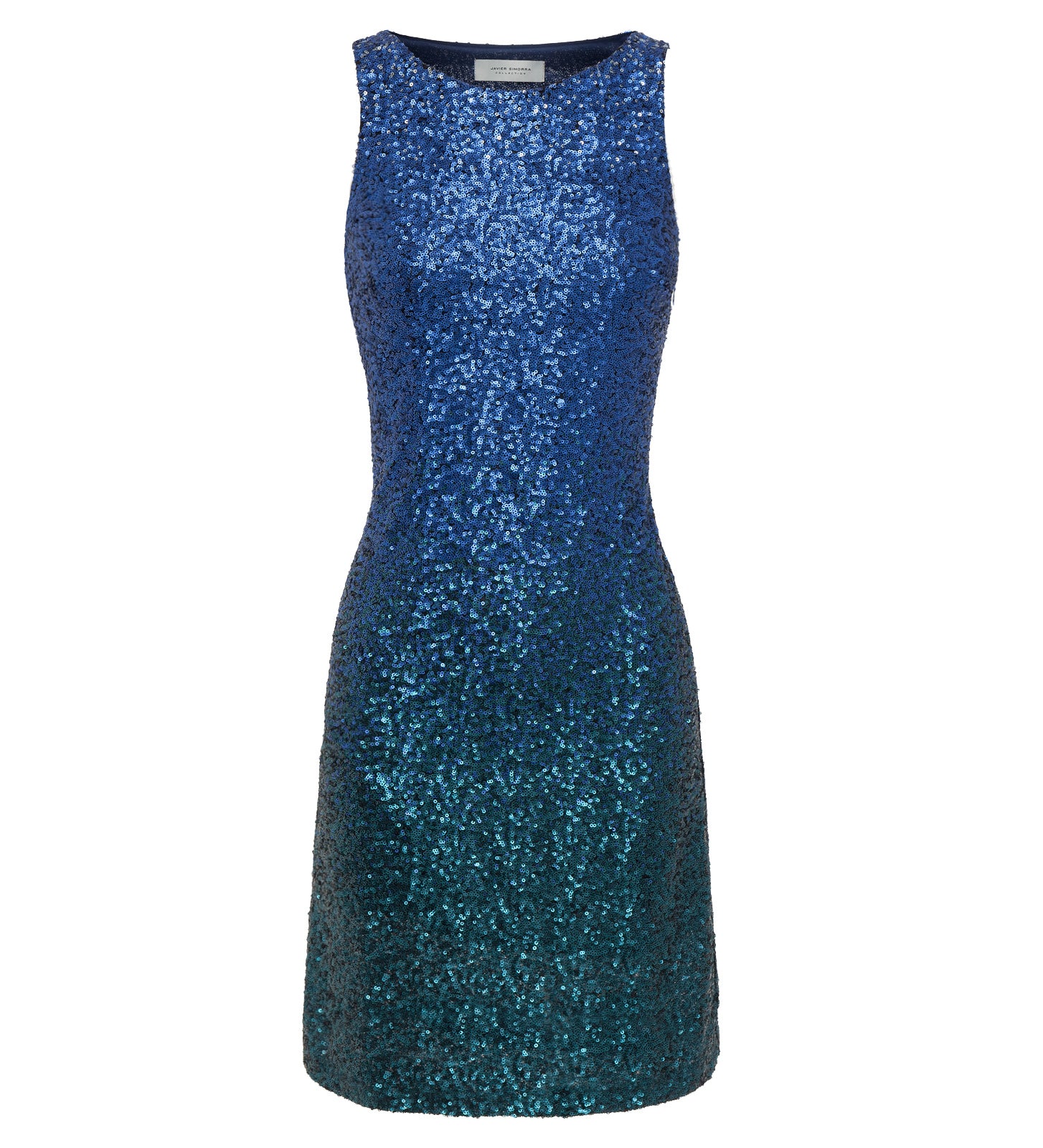 Vestido paillette degradé