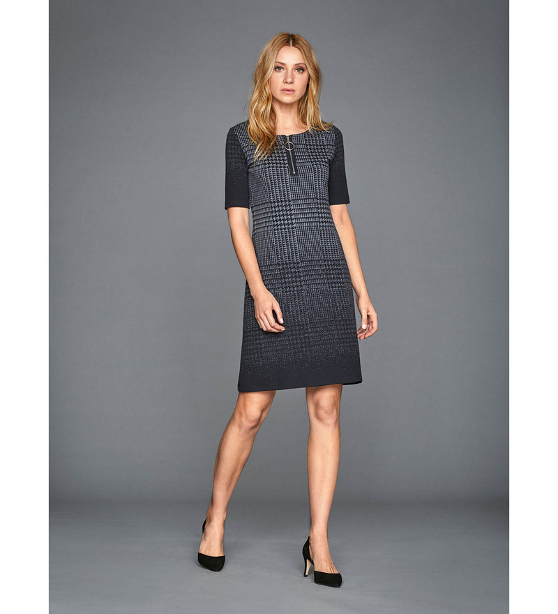 Vestido corto cuadros