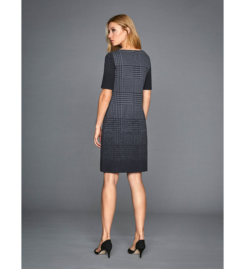 Vestido corto cuadros