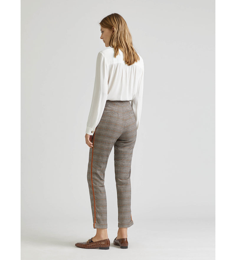 Pantalón de vestir con banda lateral