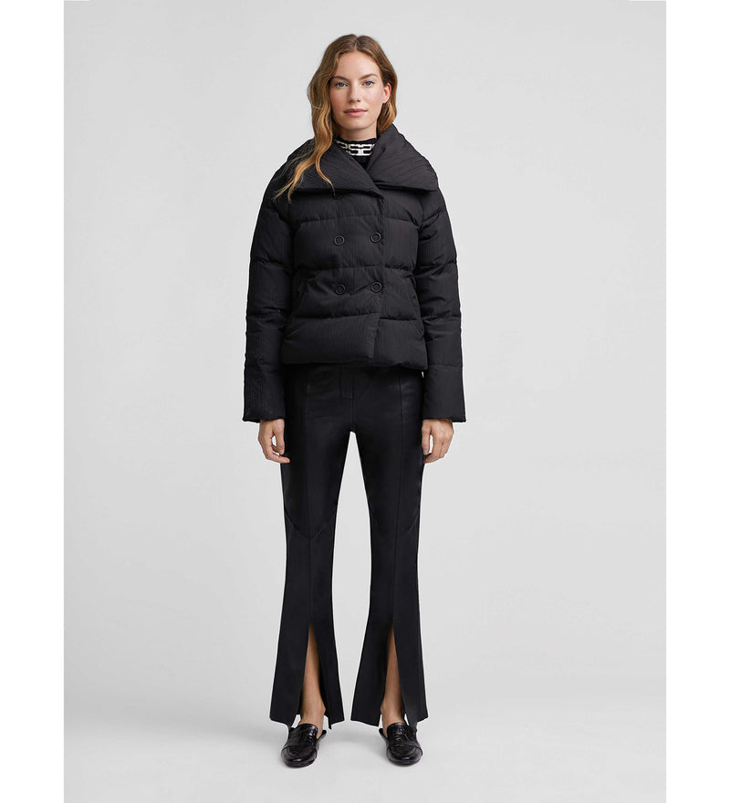 Oversized short down jacket