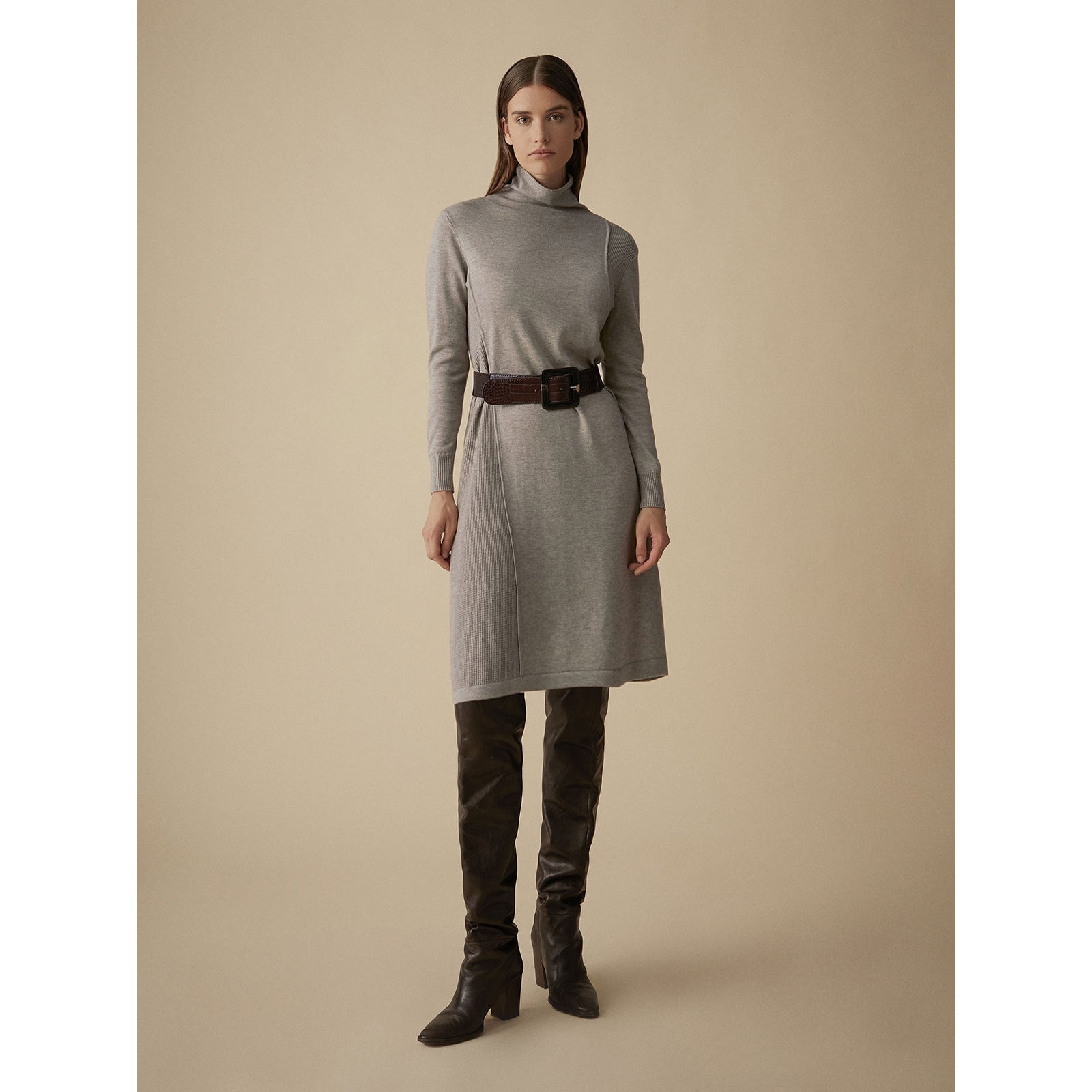 Swan neck dress