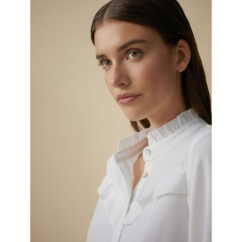 Ruffled blouse