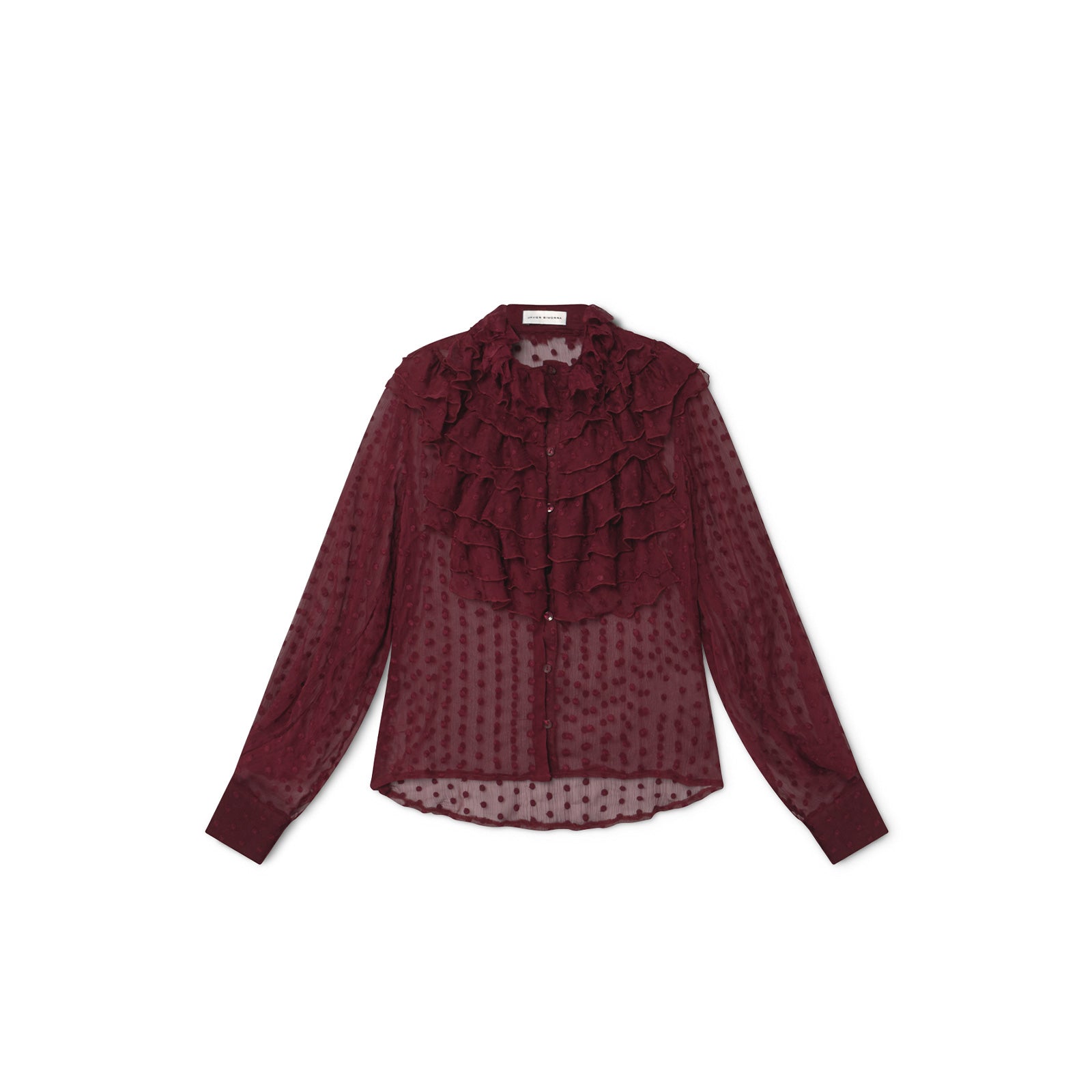 Blusa romántica gasa