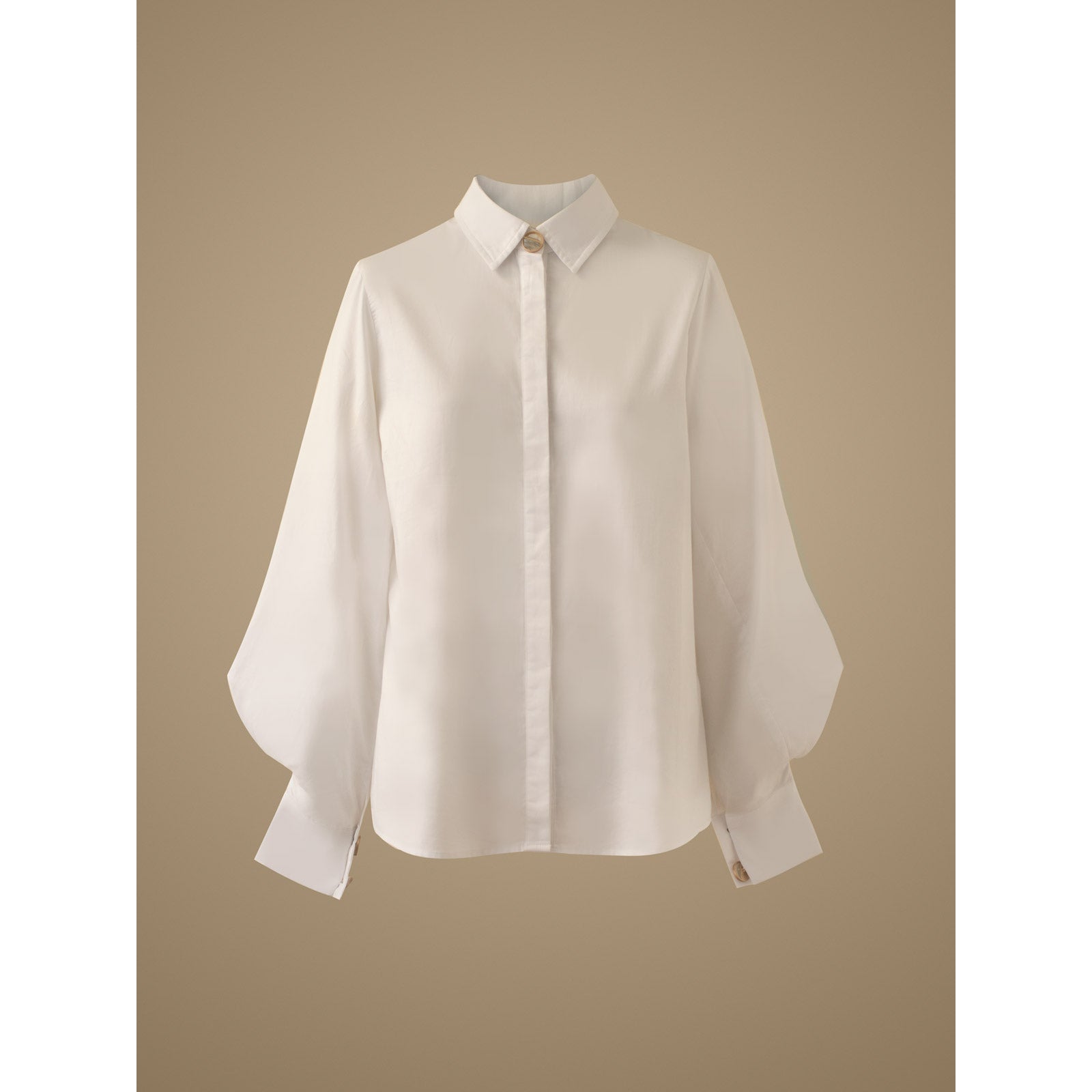 Blusa mangas abullonadas