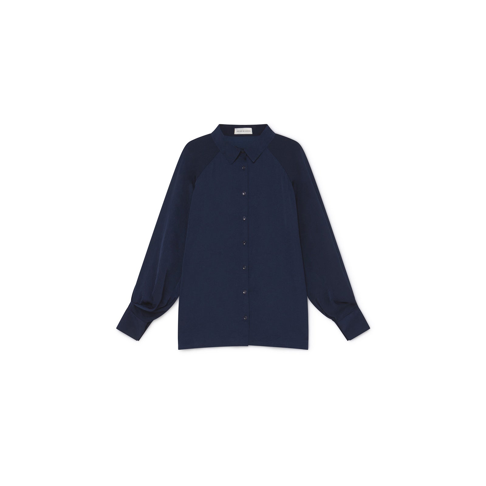 Blusón fluido camisero