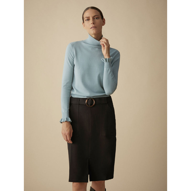 Sweater with sleeve detail