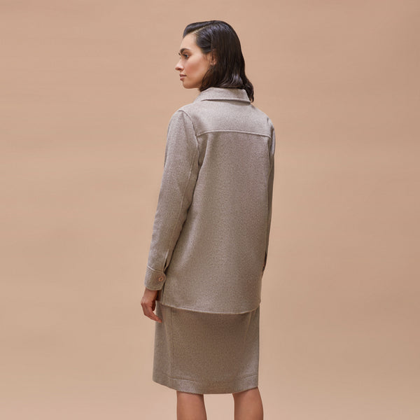 Sobrecamisa botones metálicos