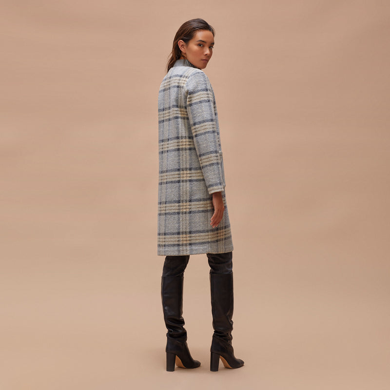 Plaid coat