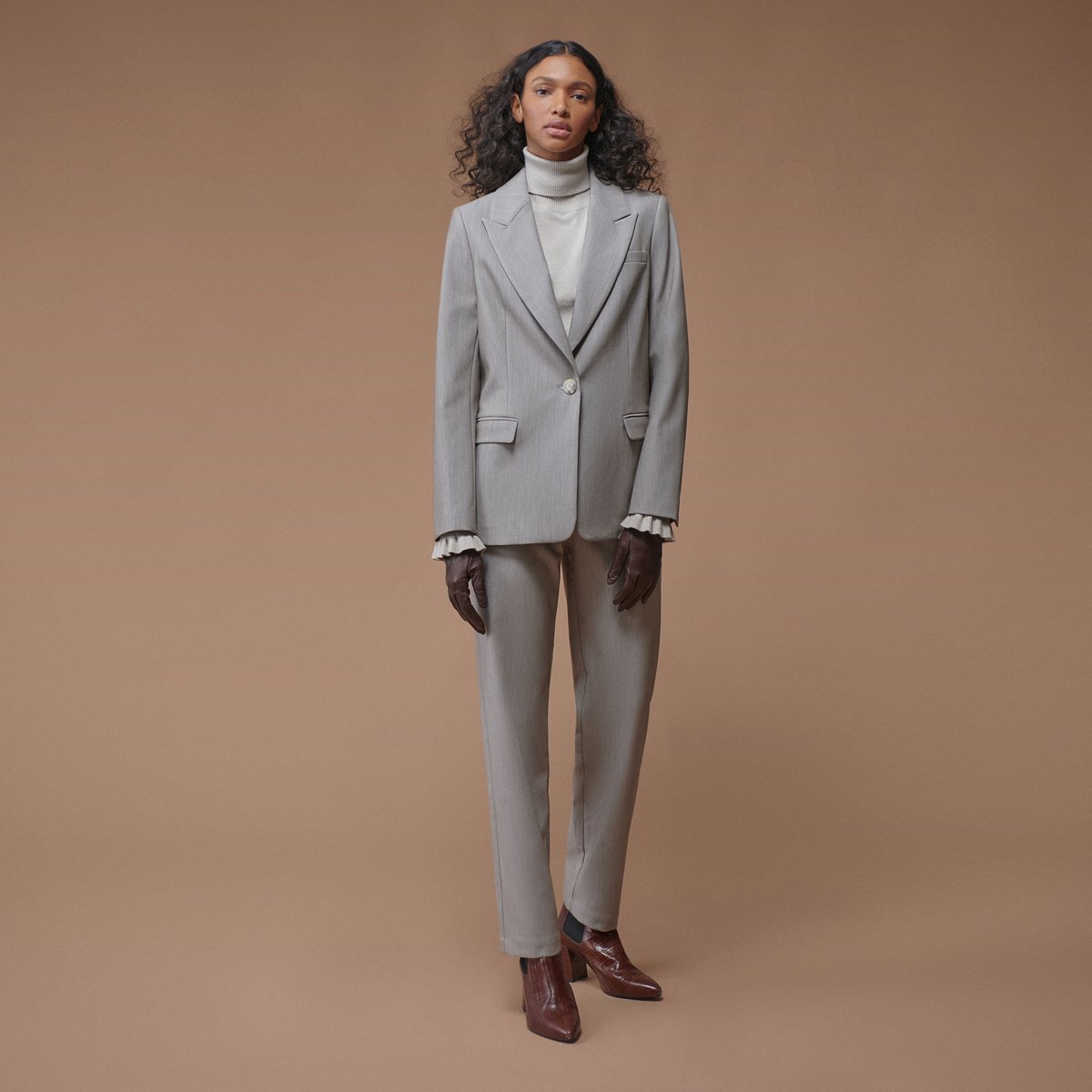 Long straight pants