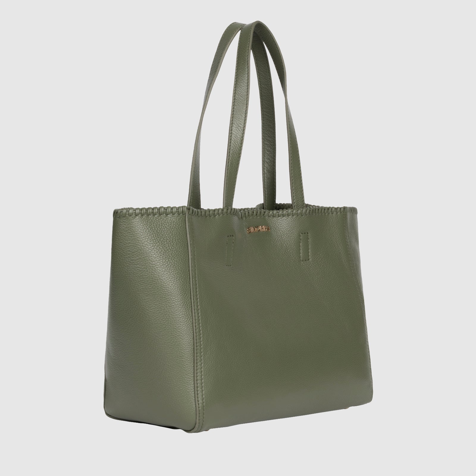 Bolso shopper piel