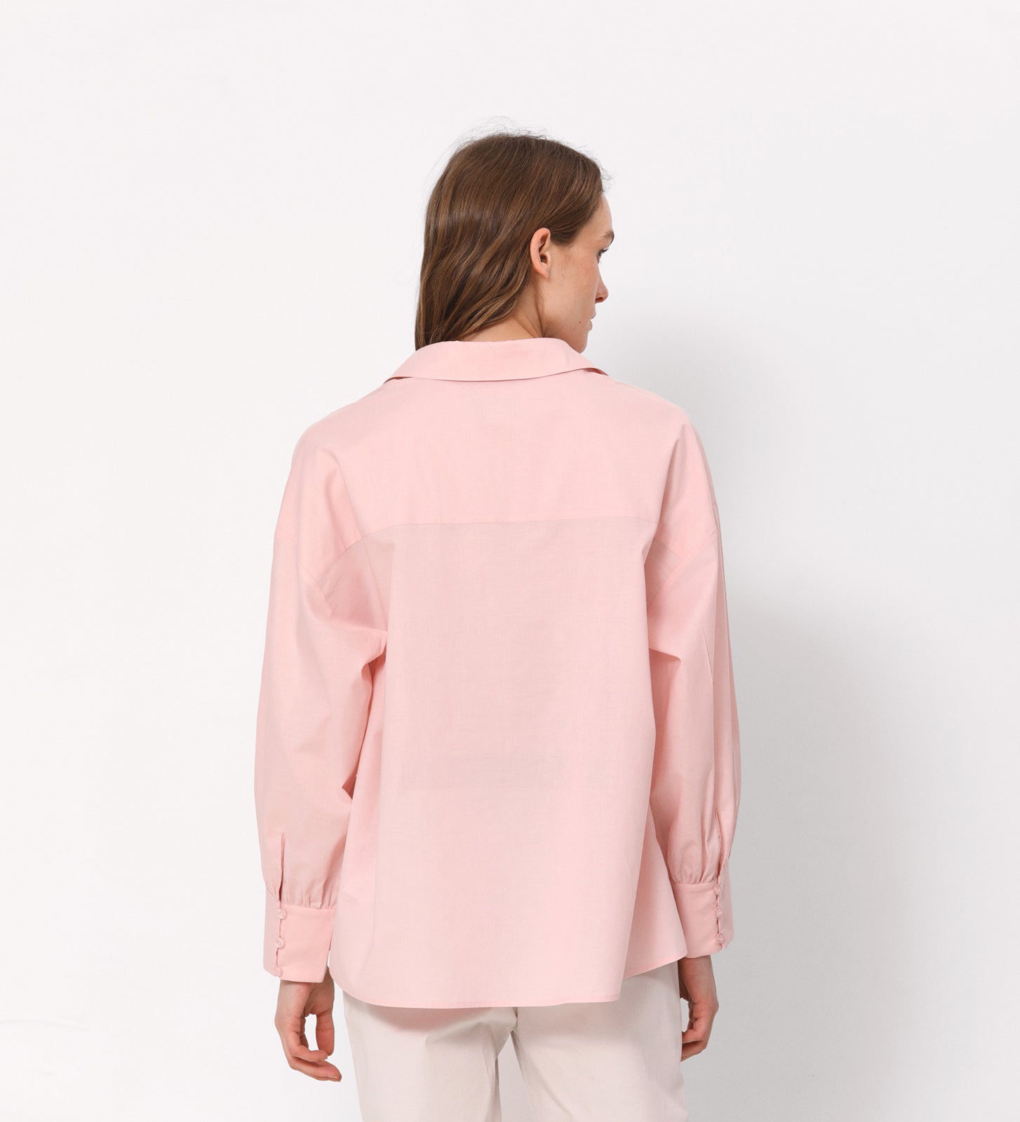 Blusón oversize algodón