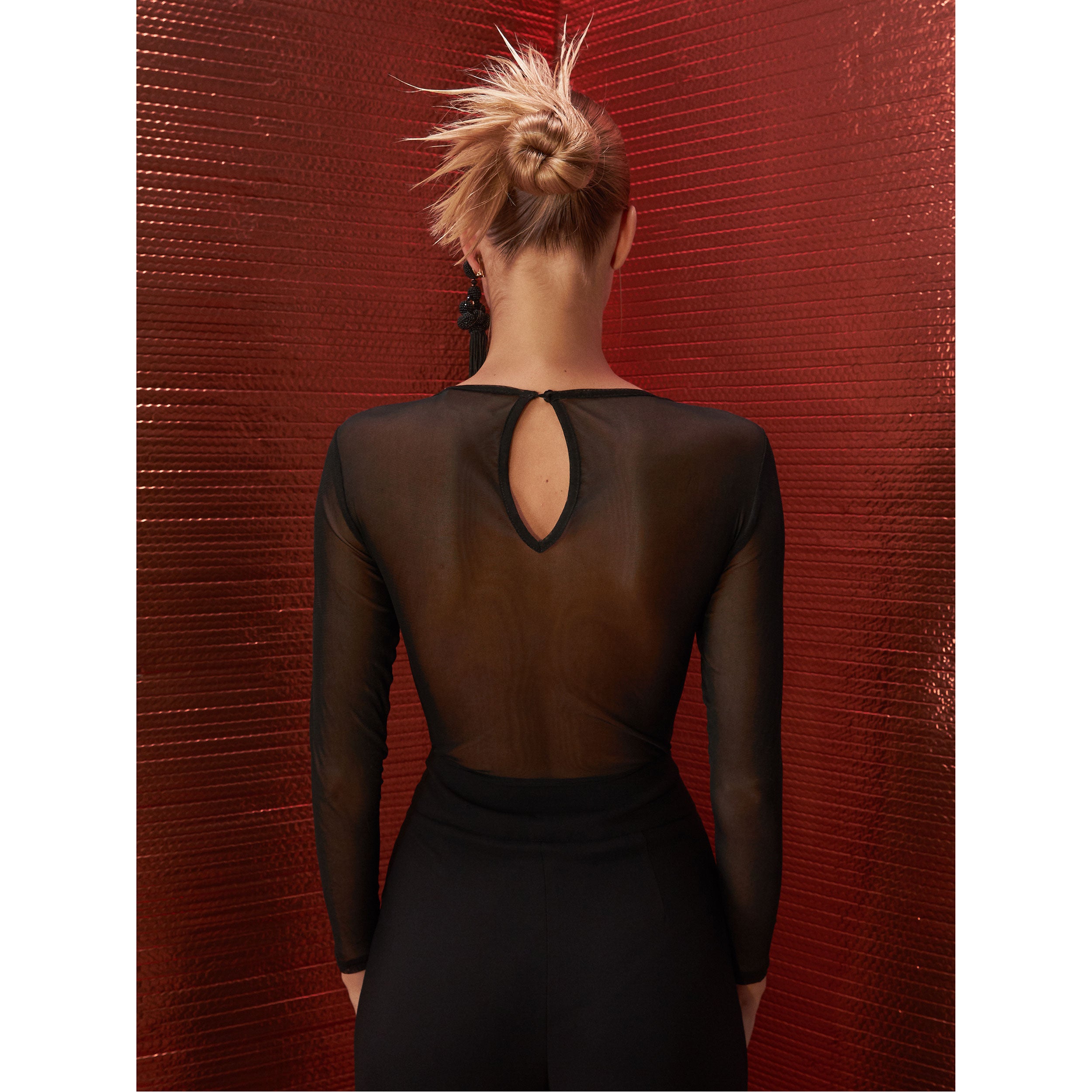 Body bordado lentejuelas