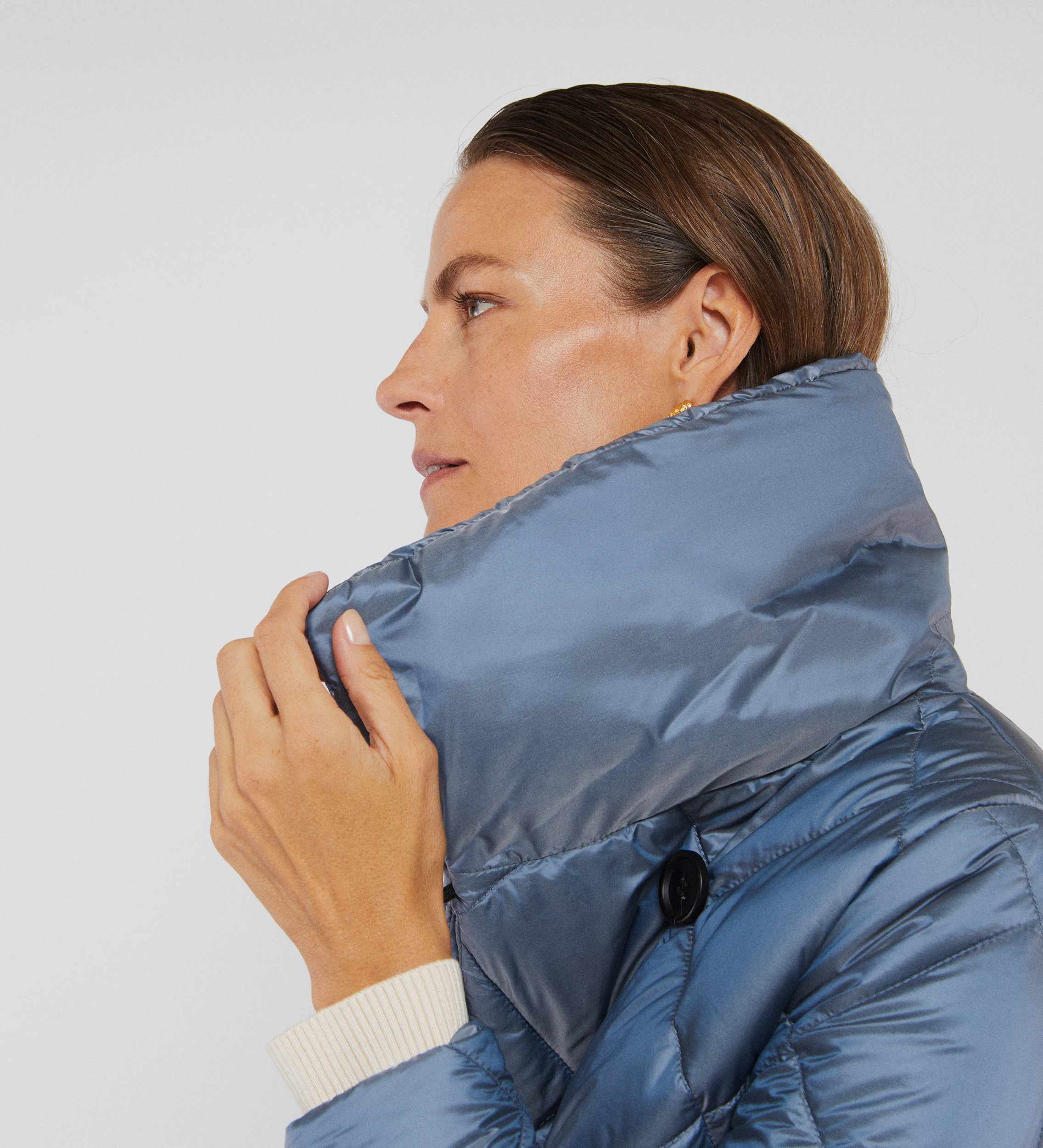 Parka corta acolchada