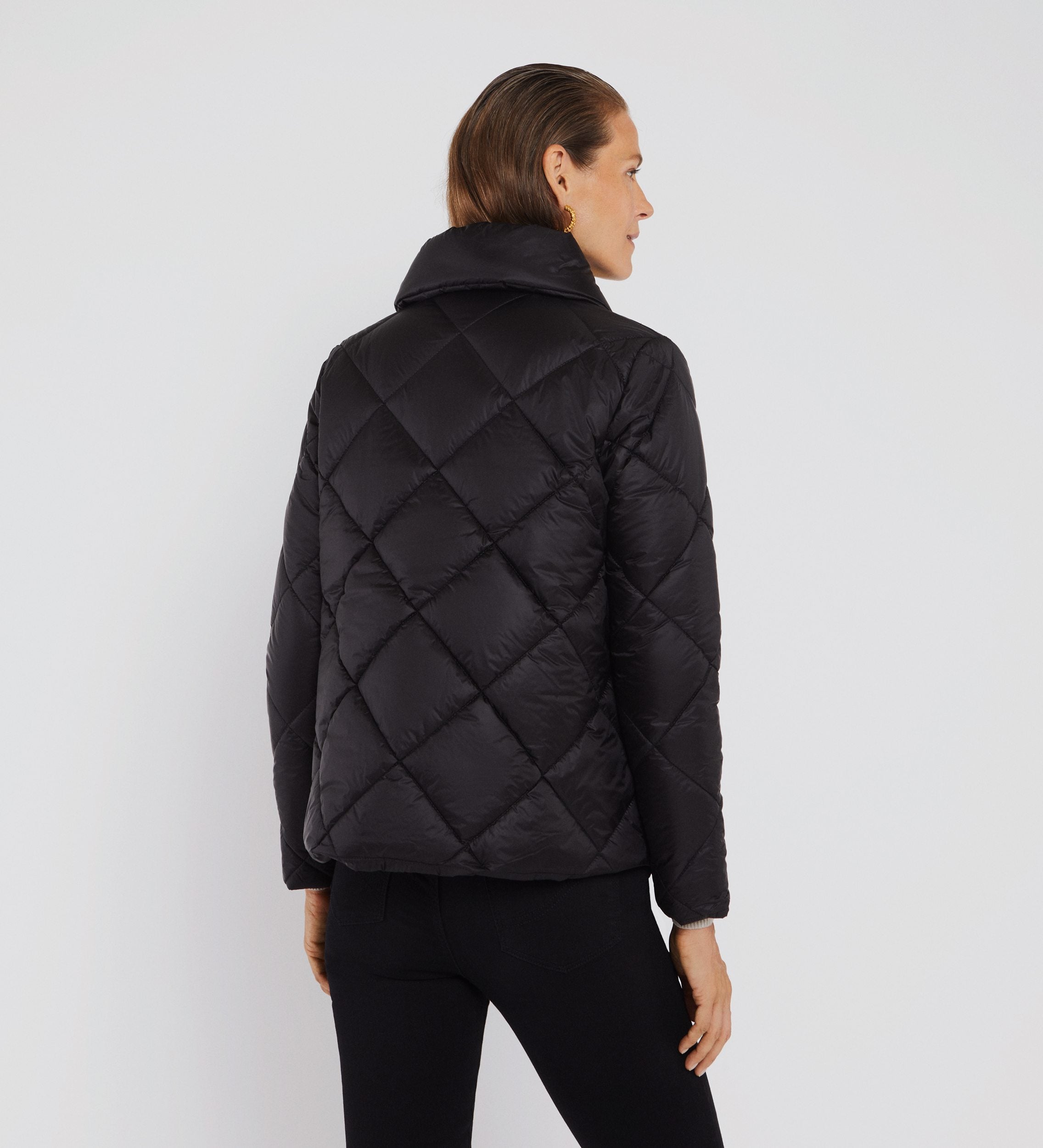 Parka corta acolchada