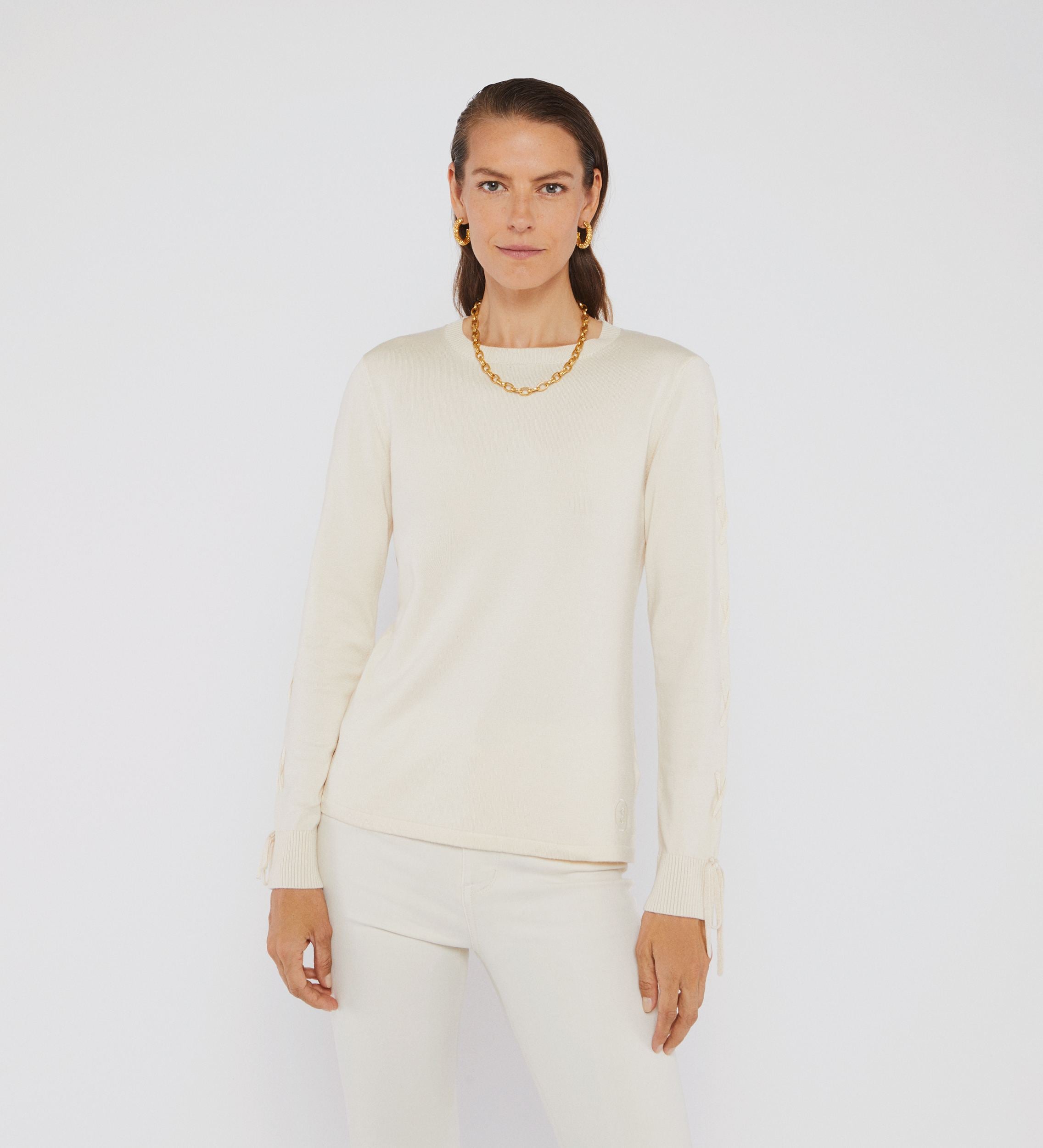 Interlocking sweater
