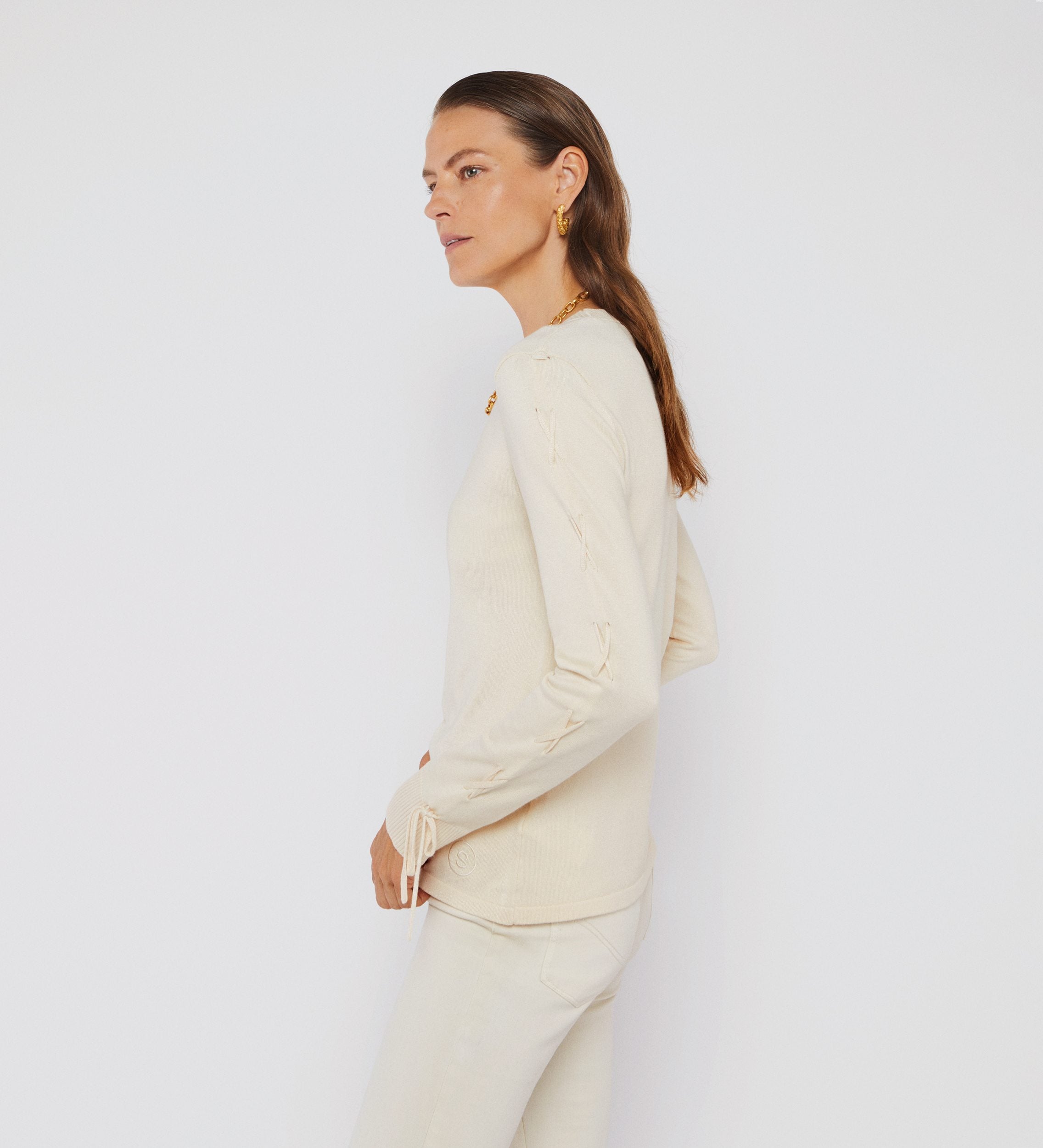 Interlocking sweater