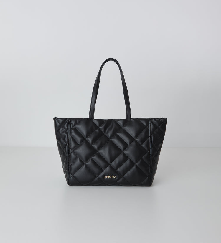 Bolso piel acolchado