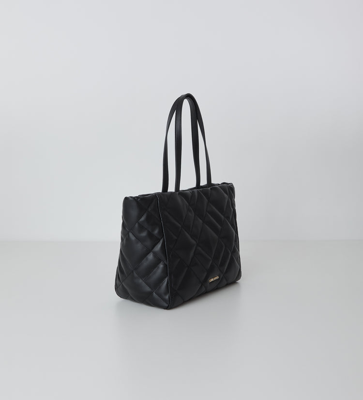 Bolso piel acolchado