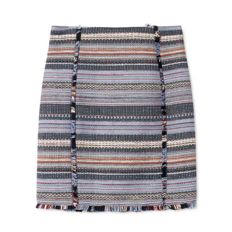 Falda corta tweed