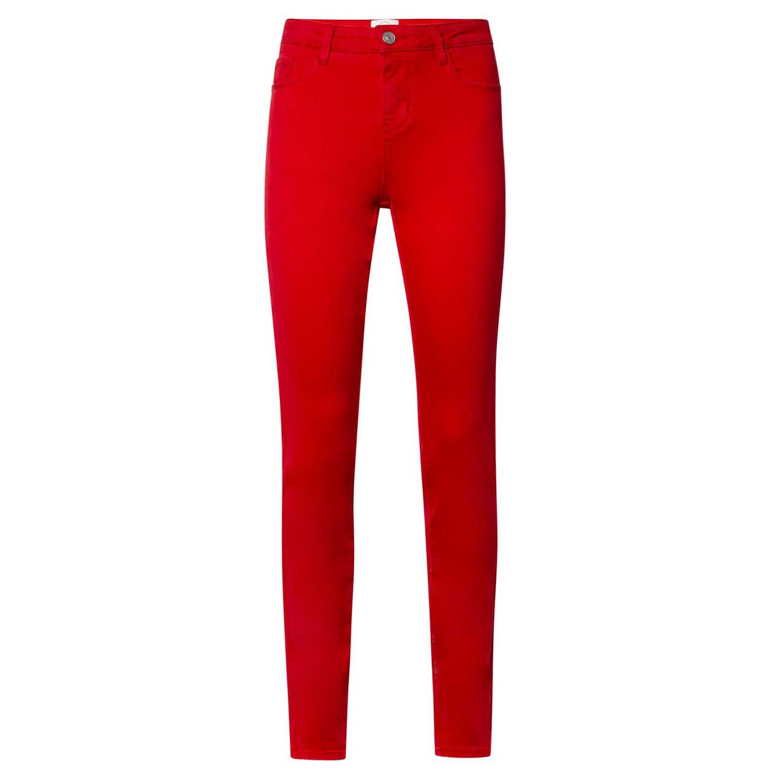 Pantalón slim fit tiro medio