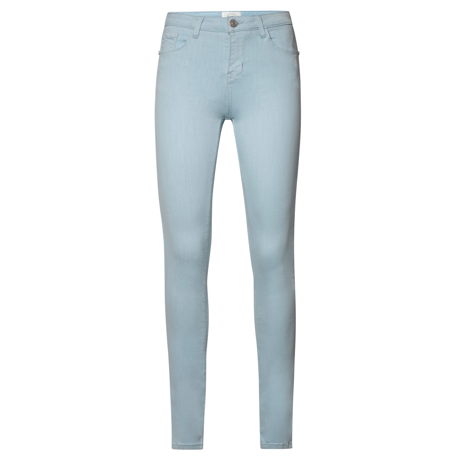Pantalón slim fit tiro medio