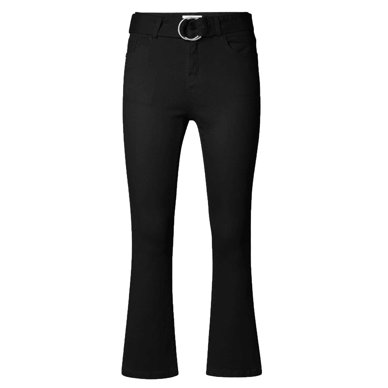 Pantalon court évasé