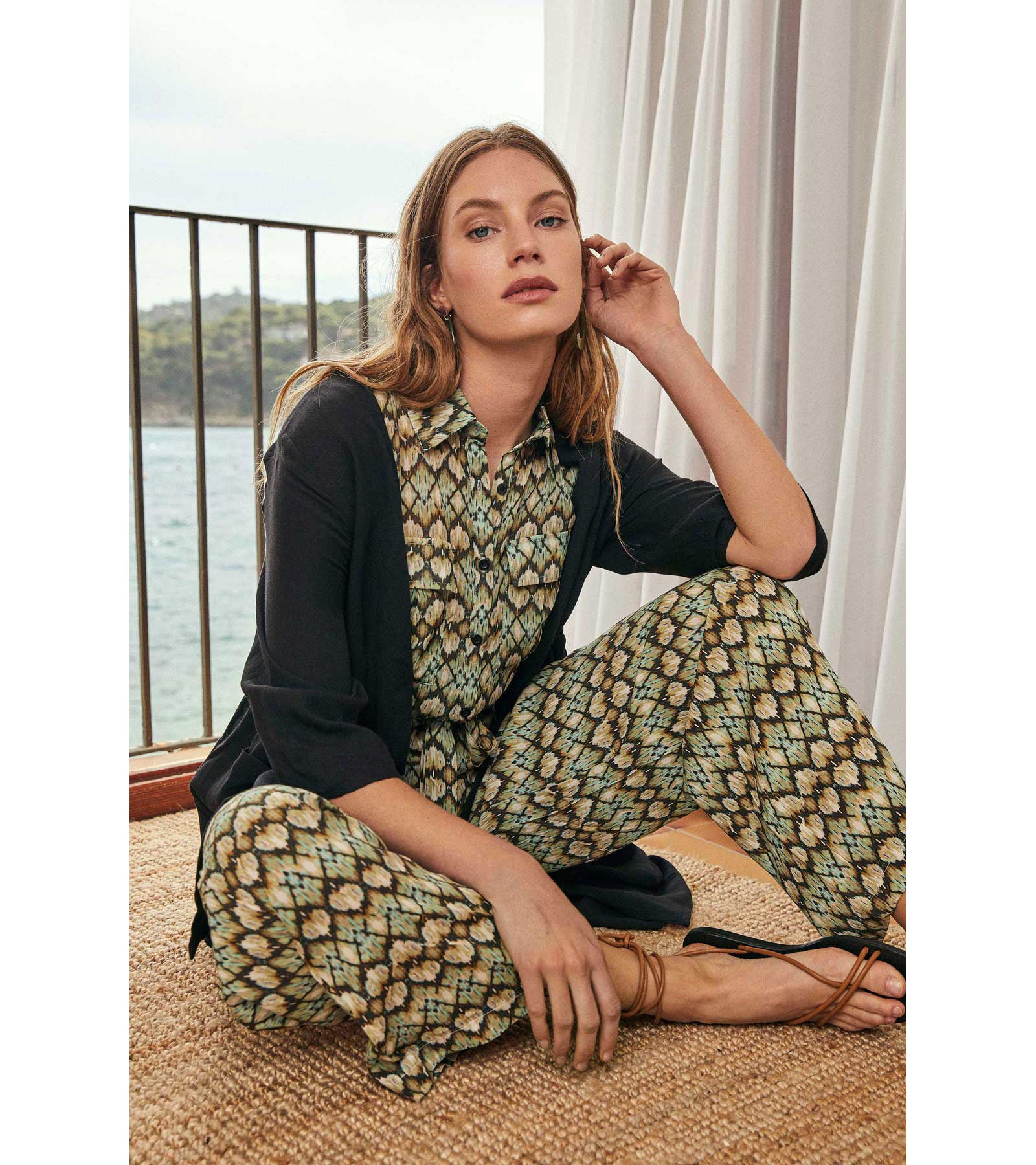 Pantalón estampado