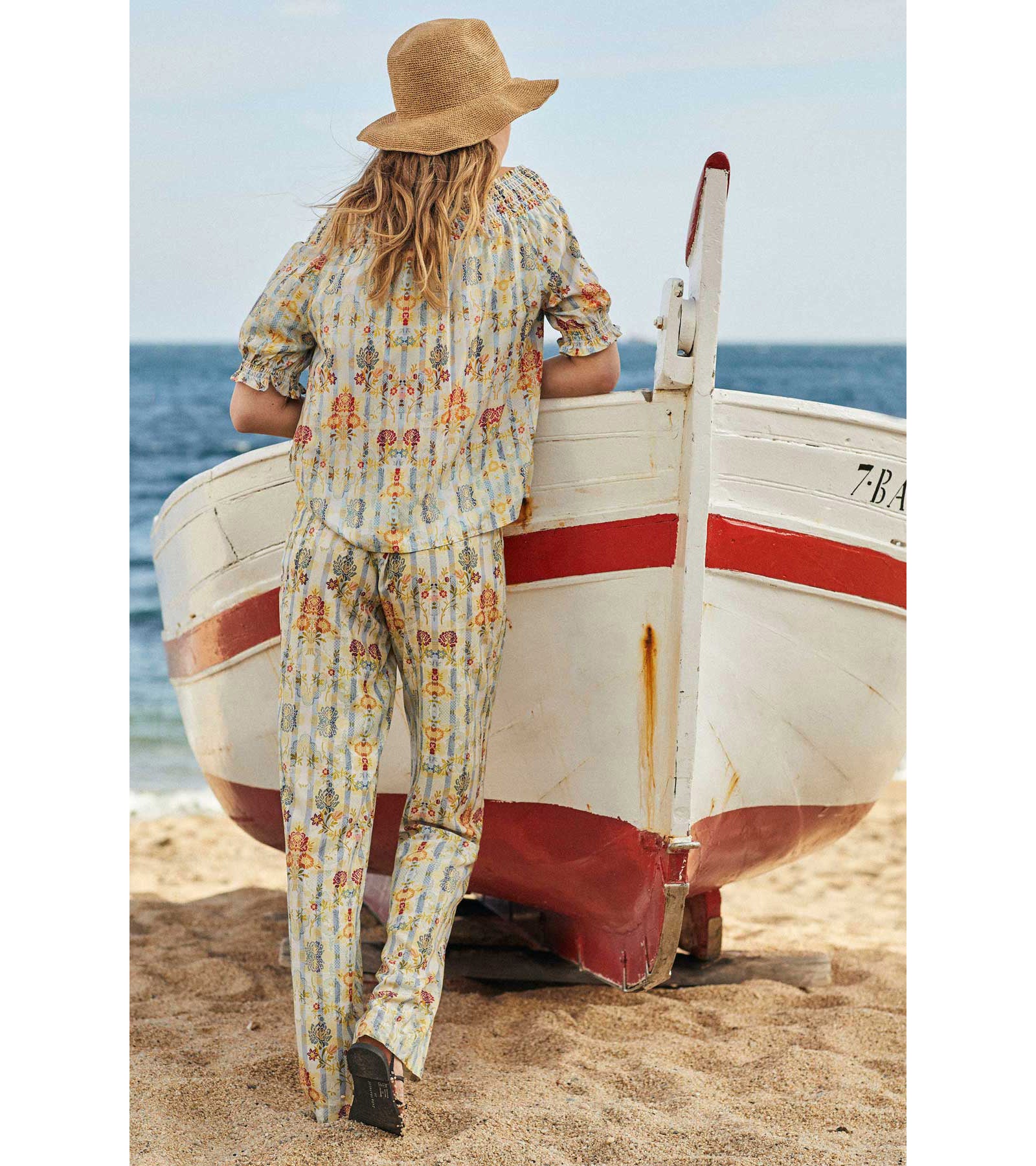 Pantalón estampado