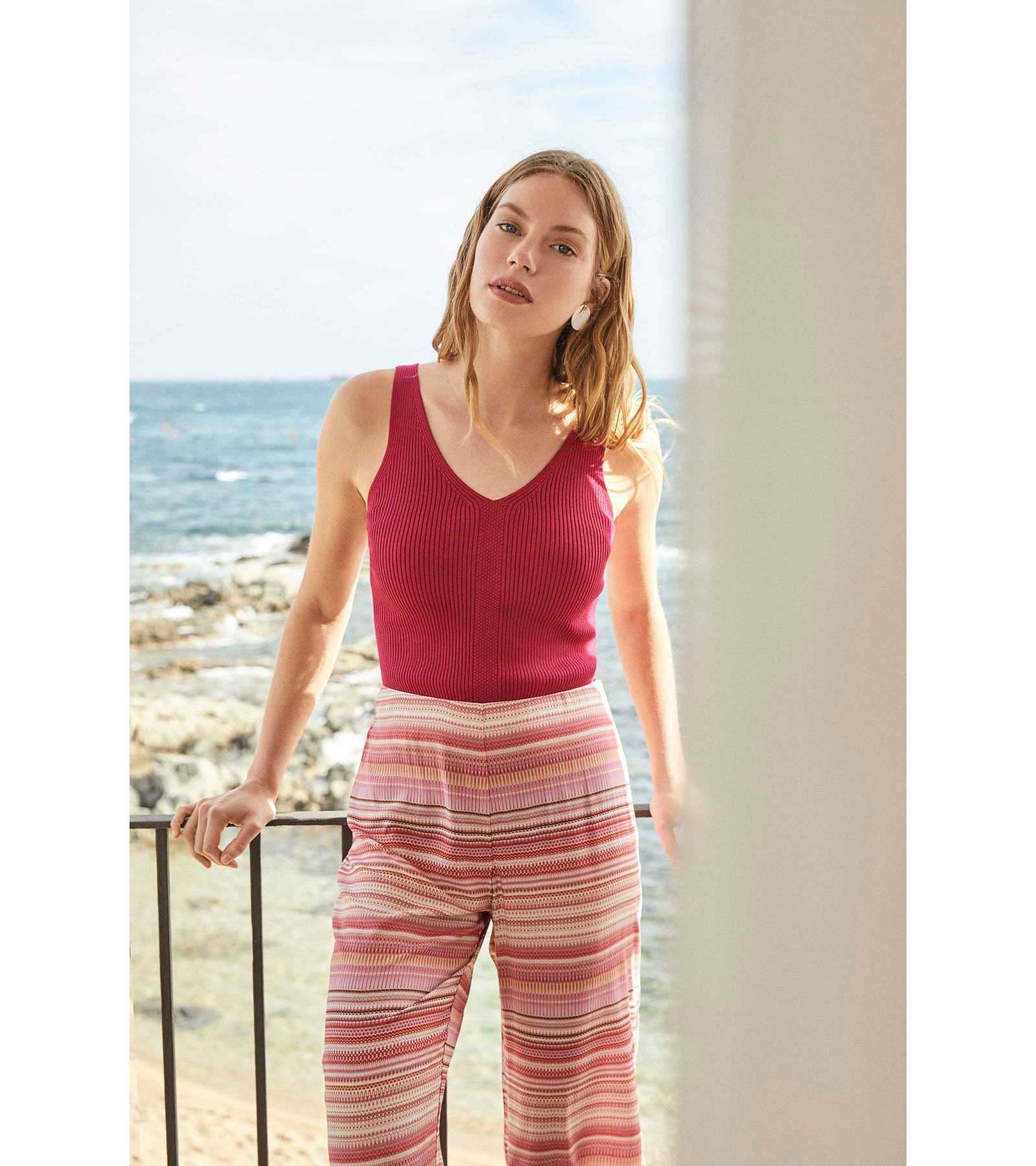 Pantalón fluido colores