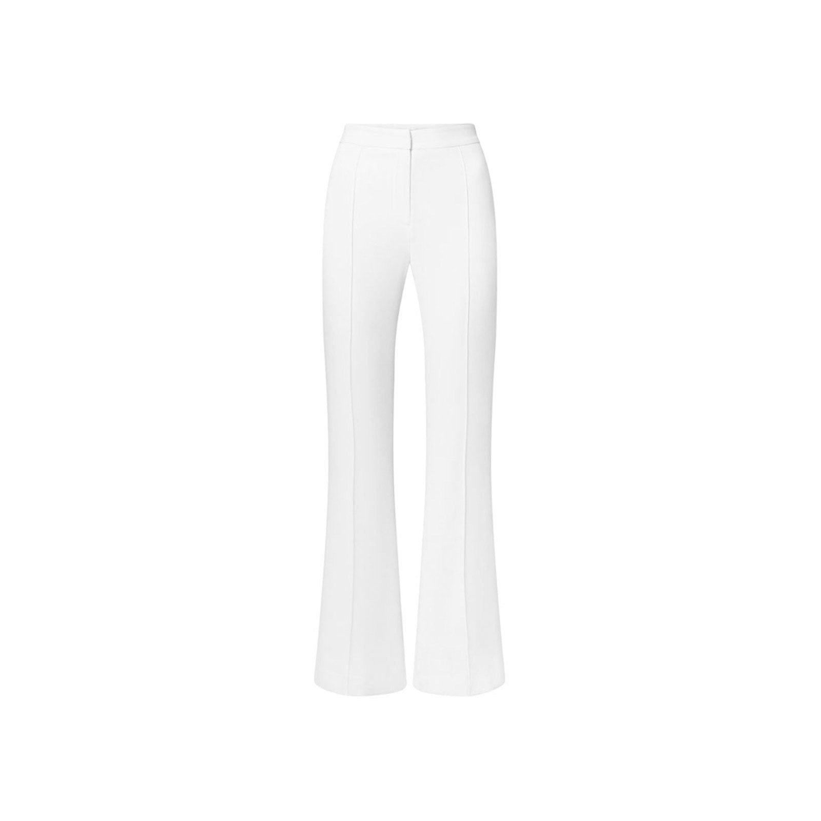 Pantalón recto de crepé