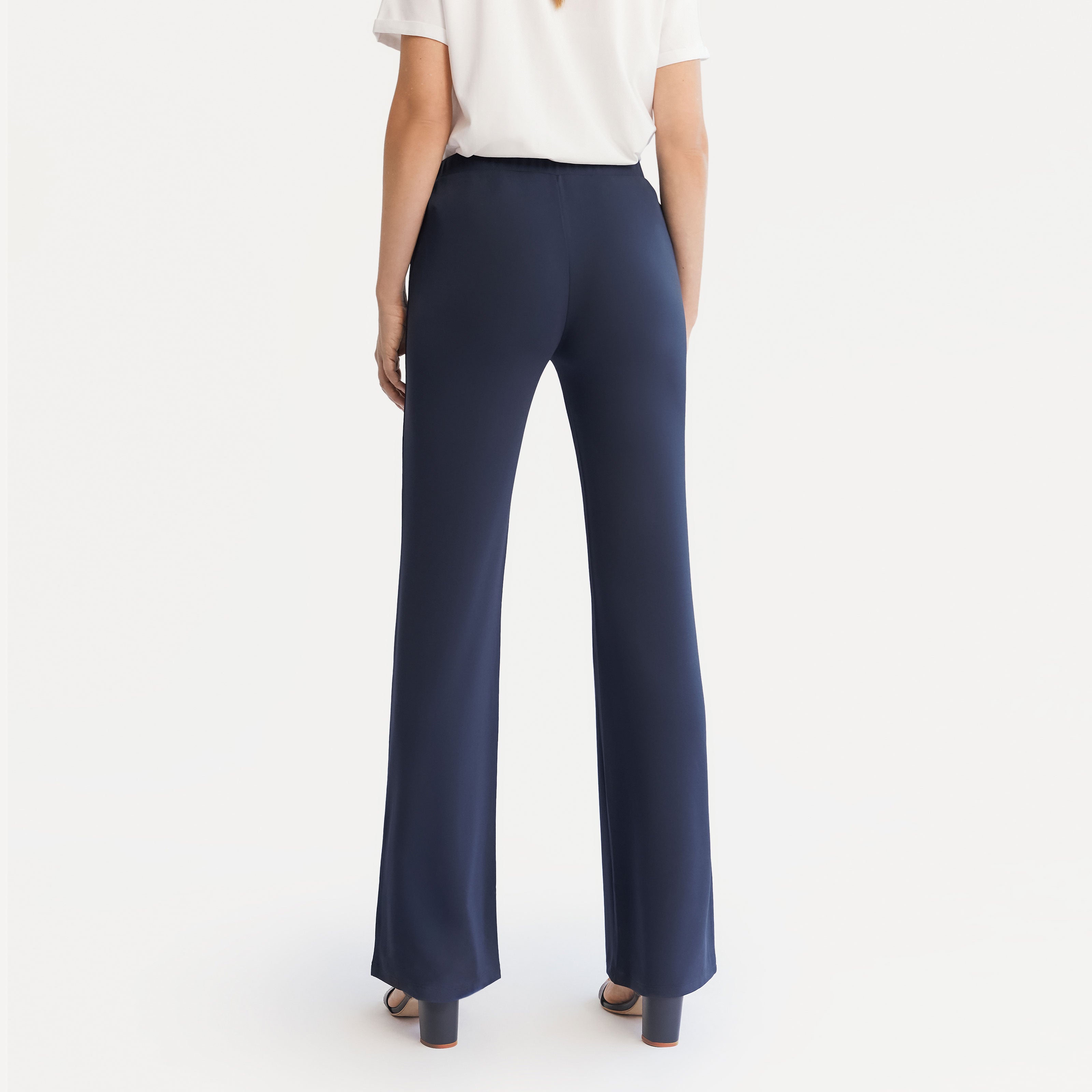 Pantalon en maille tombante