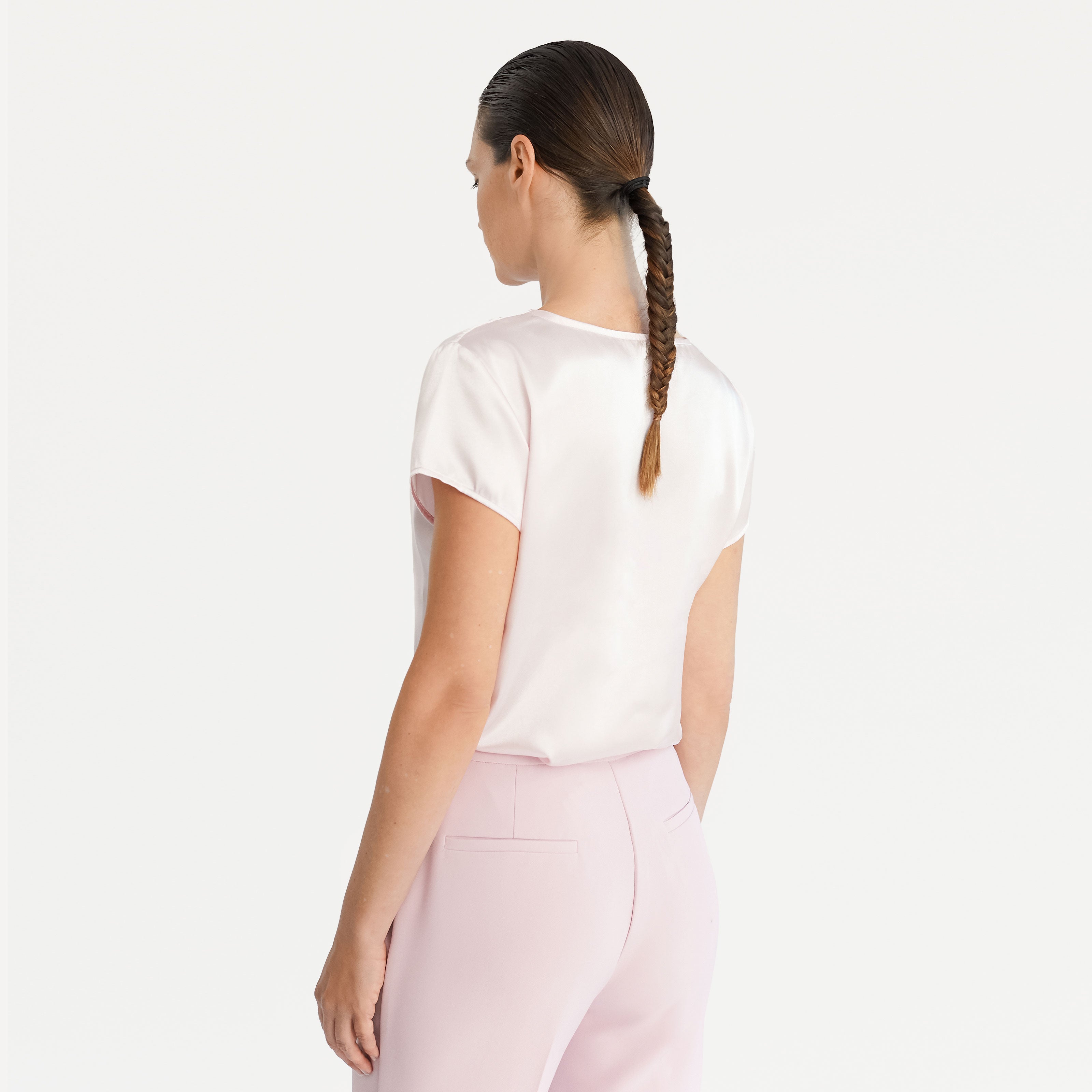 satin blouse