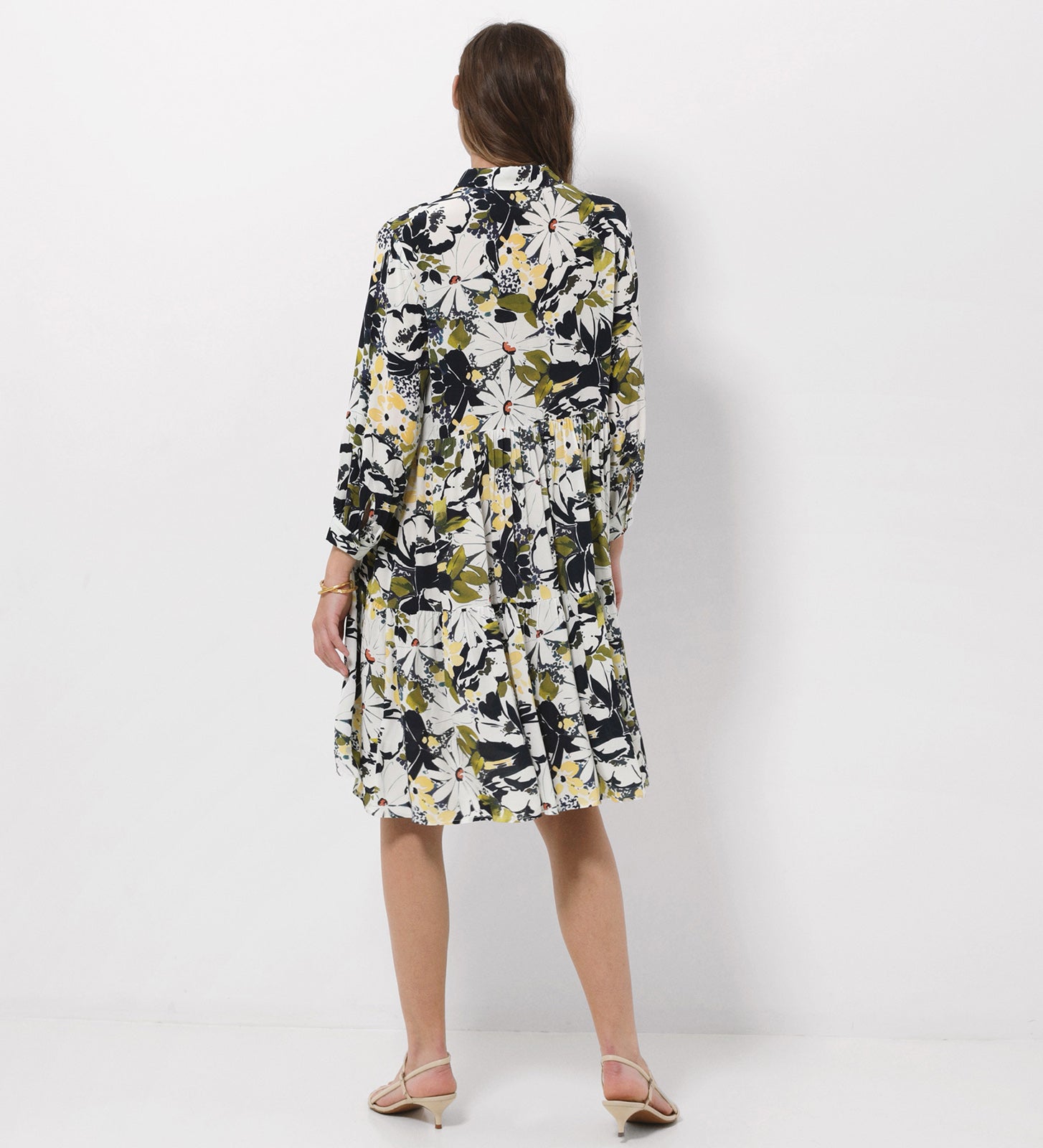 Printed short dress