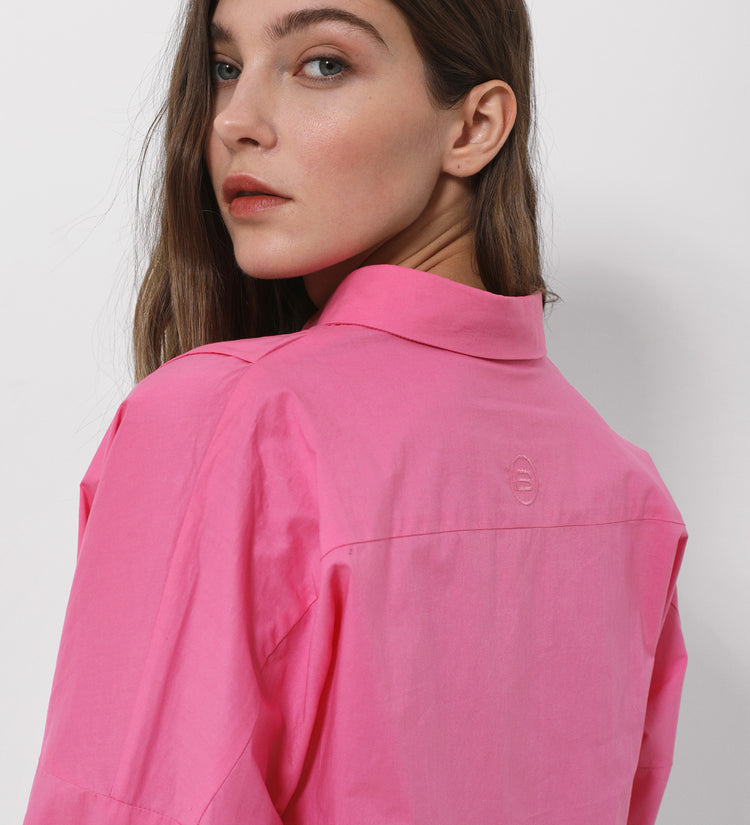 Camisa oversize algodón
