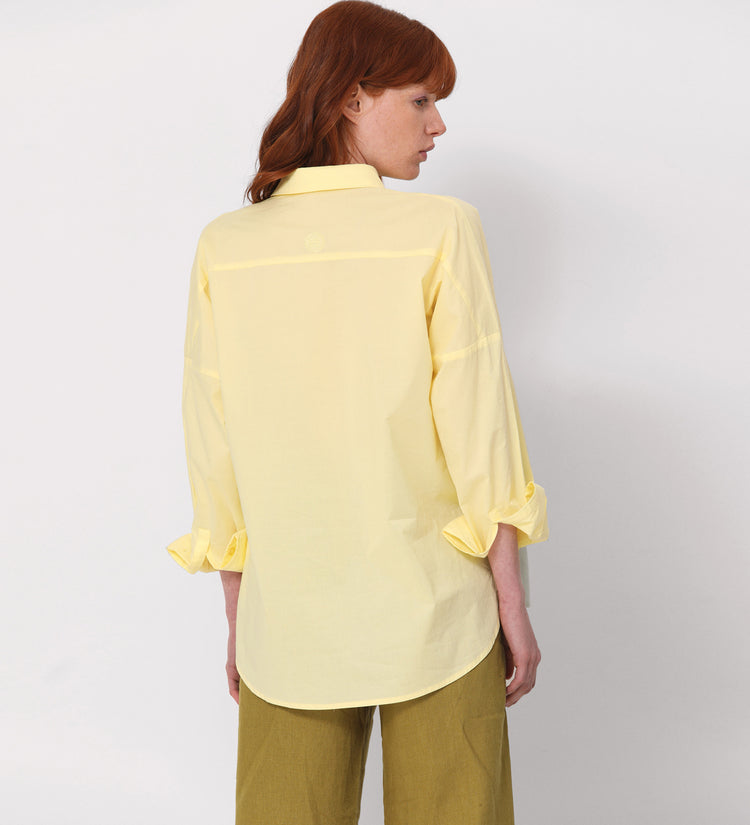 Camisa oversize algodón