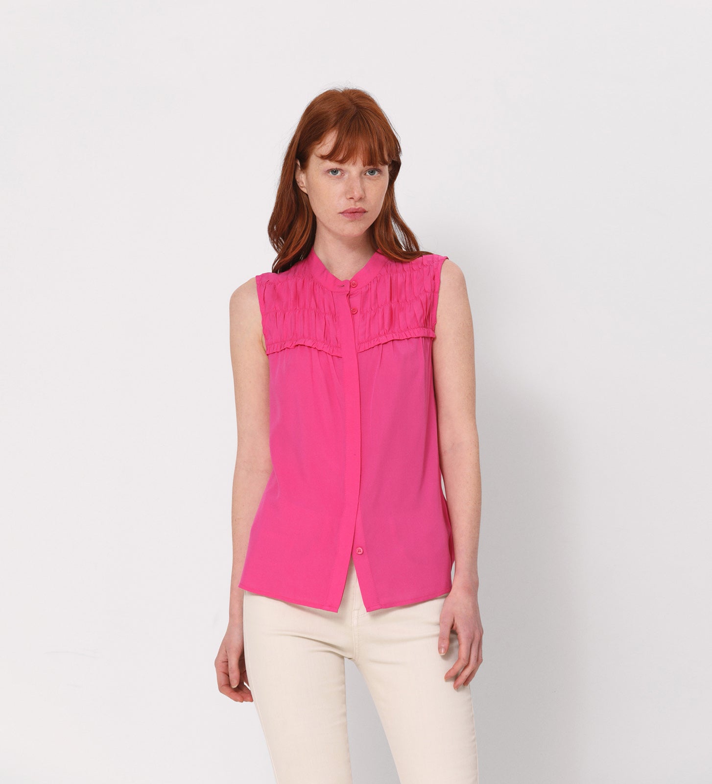 Top combinado frunces