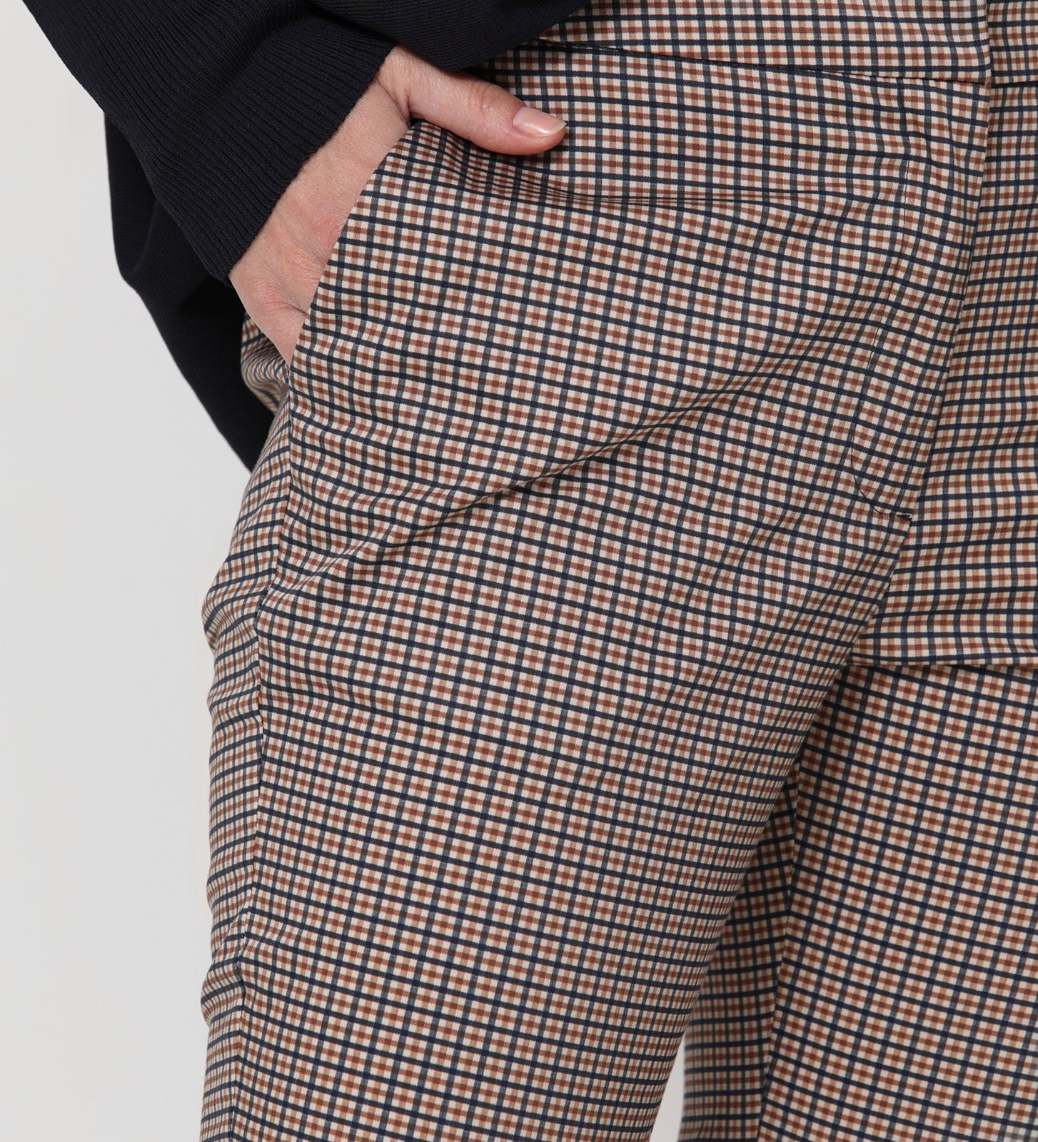 Pantalón recto goma