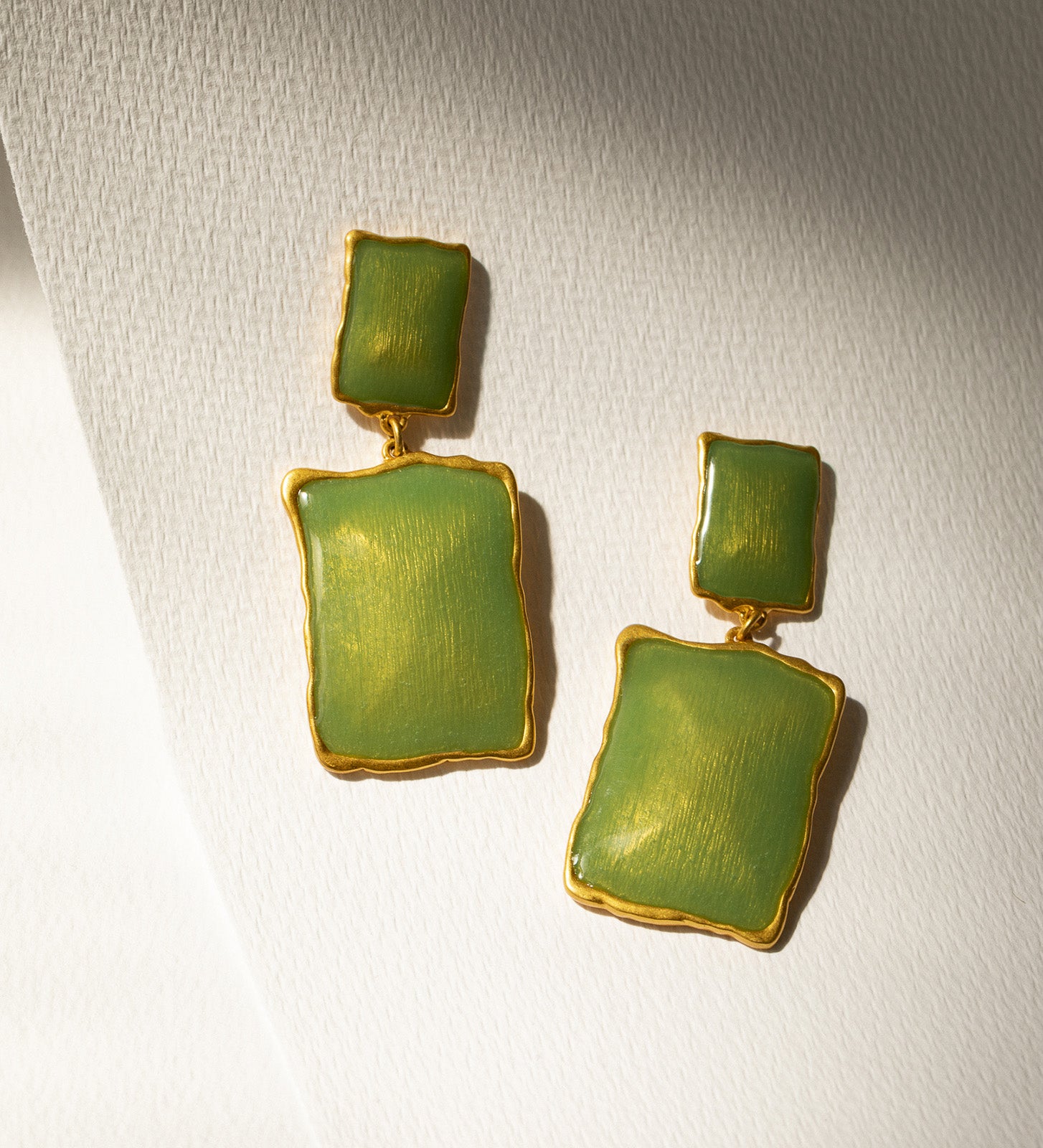 geometric earrings
