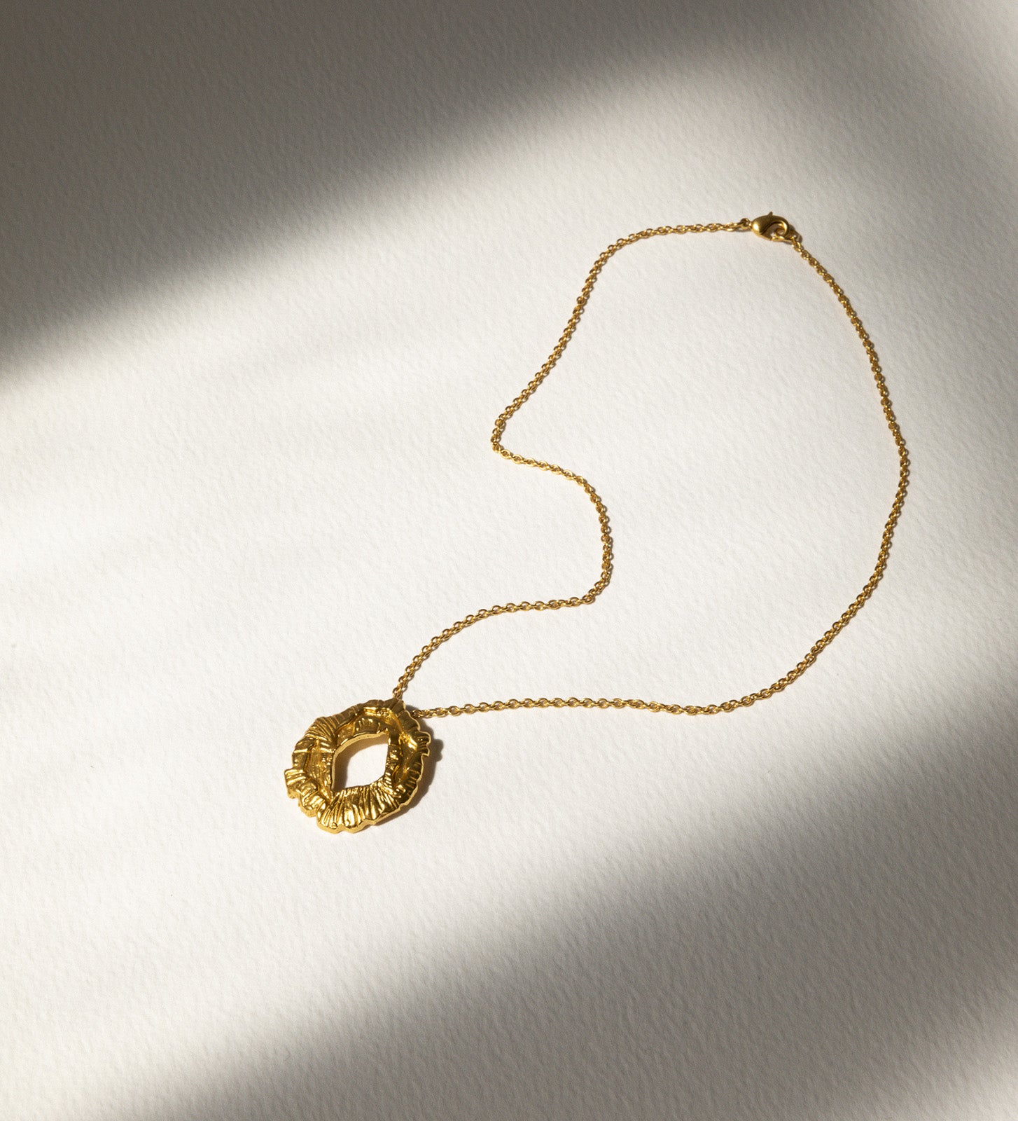 Irregular shape pendant