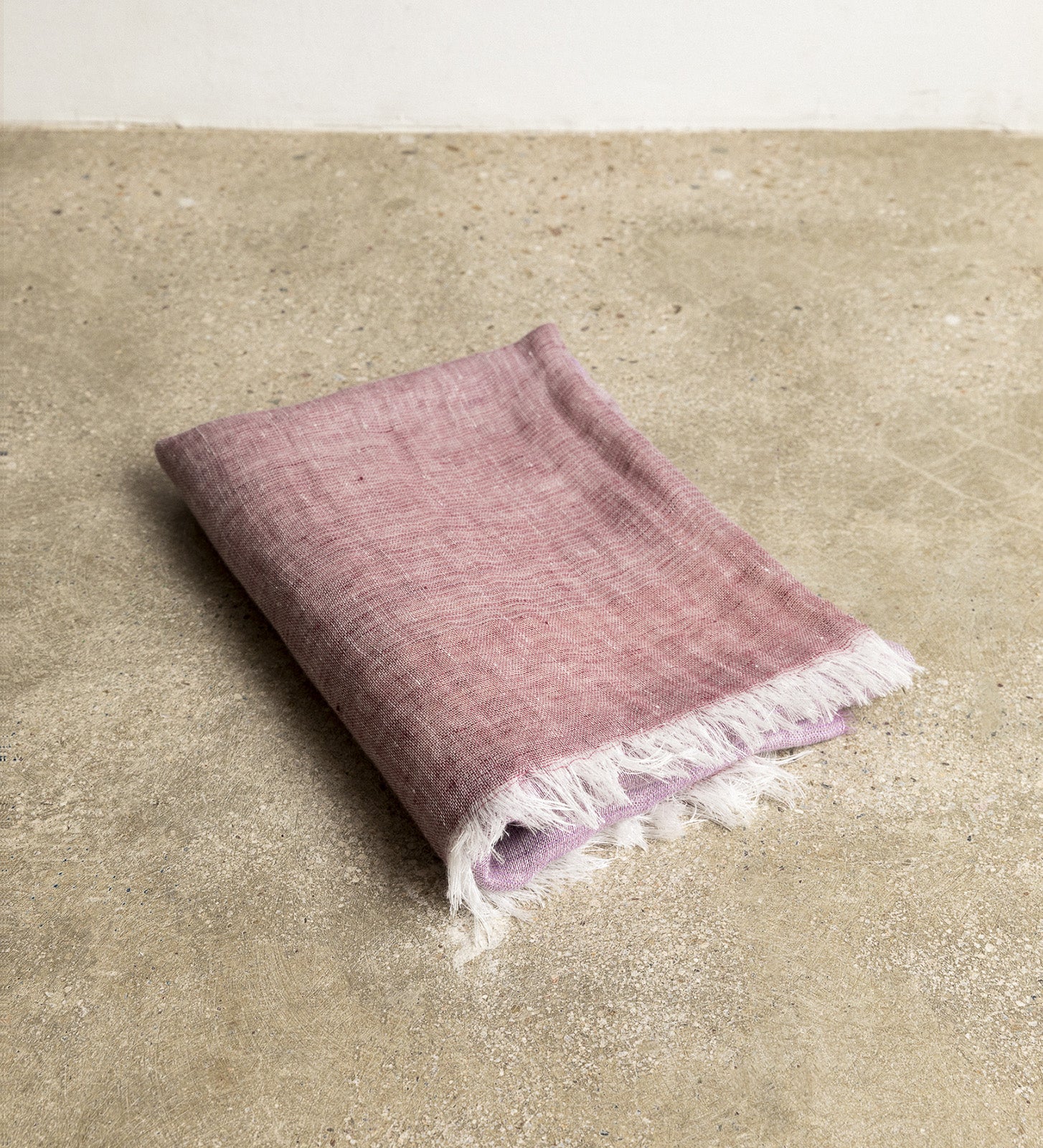Foulard en lin dégradé