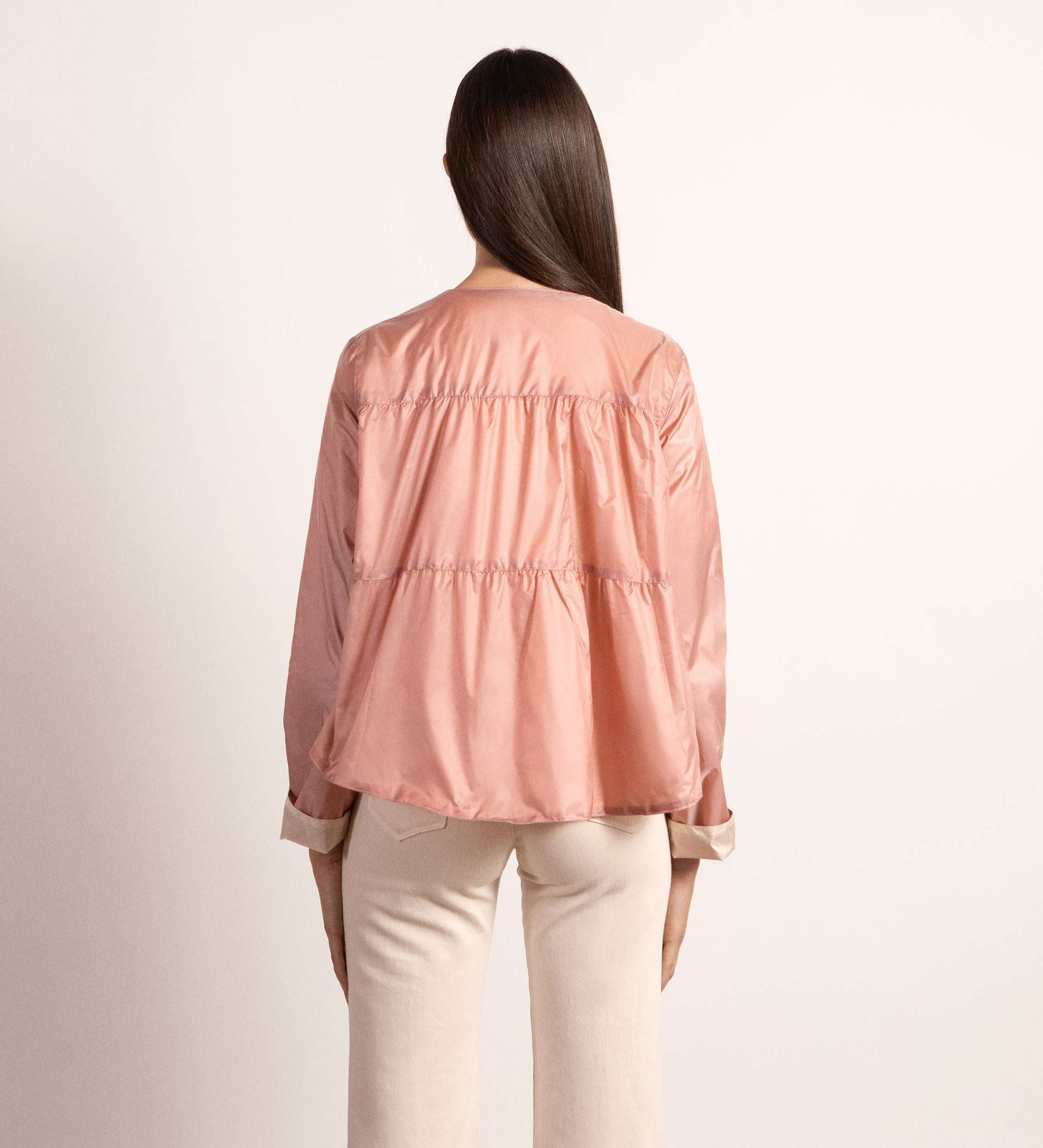 Chaqueta técnica frunces