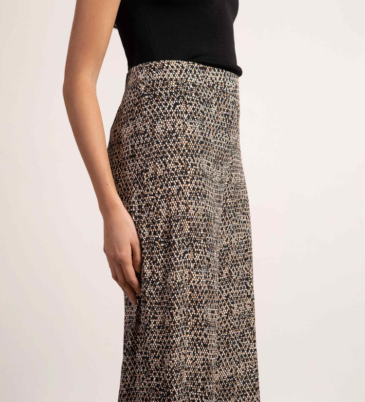 Pantalón fluido estampado