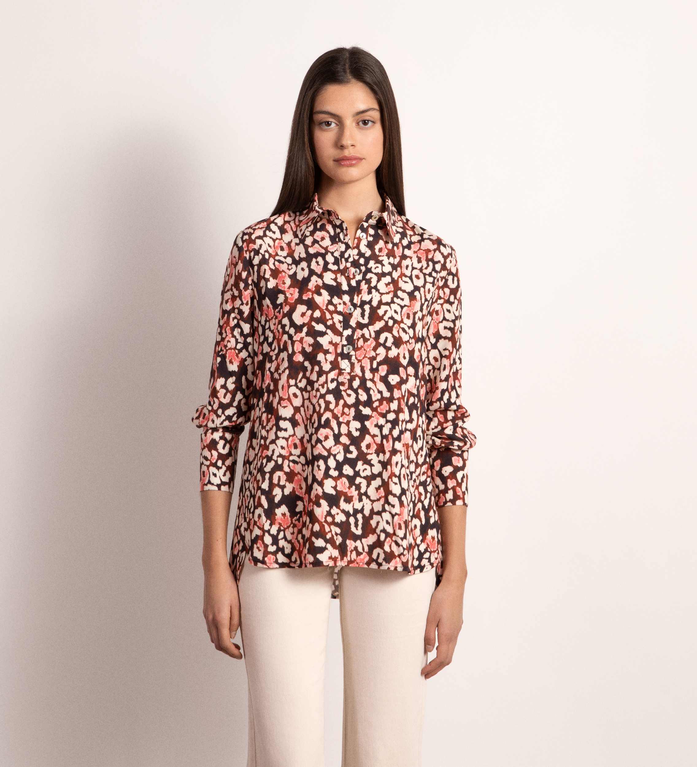 printed blouse