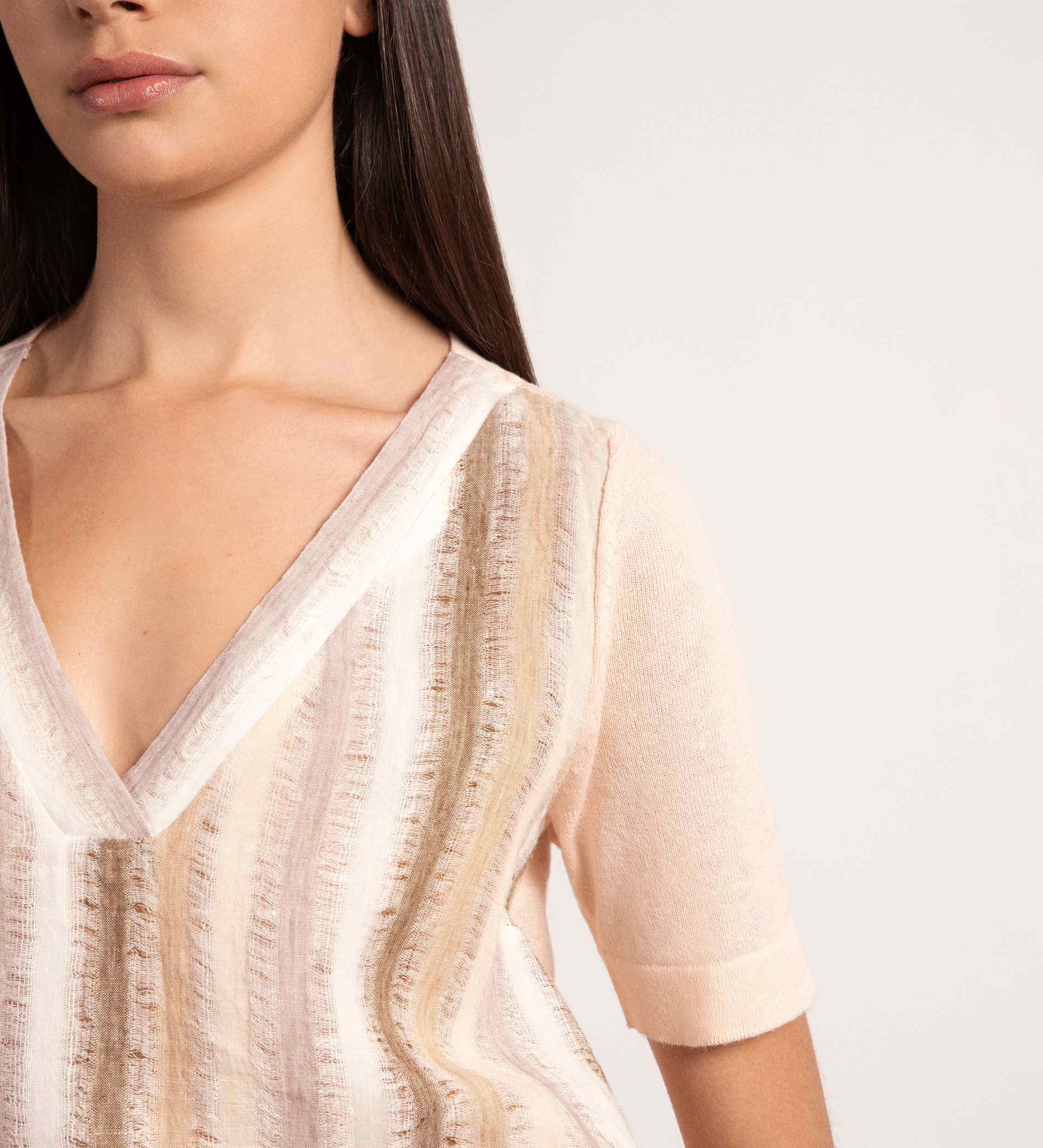 Combined sweater