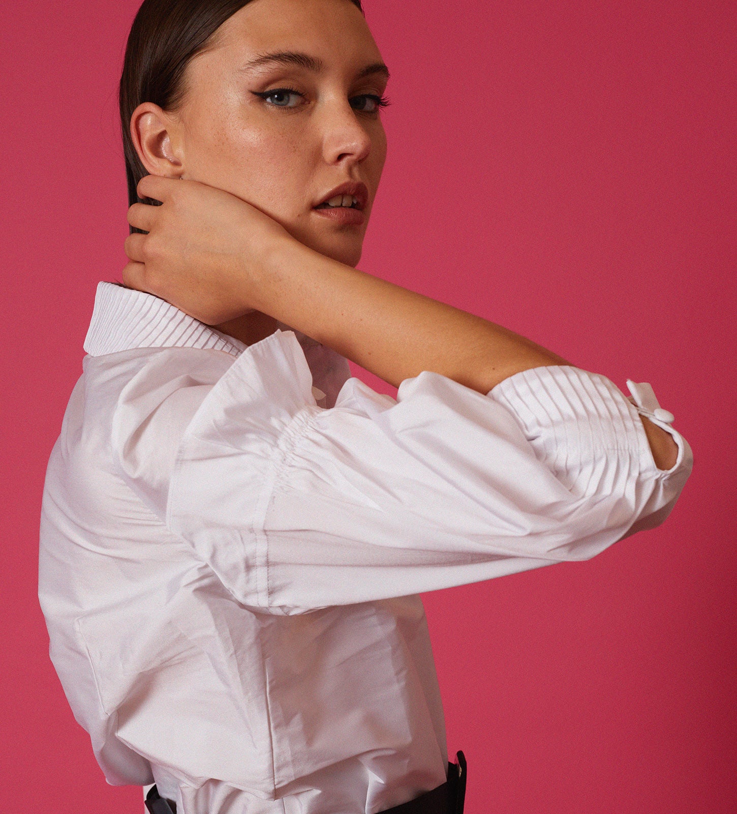 Three-quarter sleeve shirt