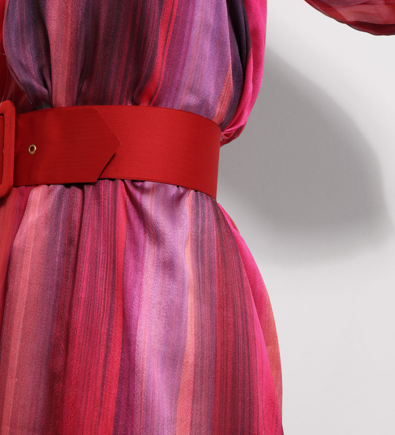 Fluid asymmetric dress